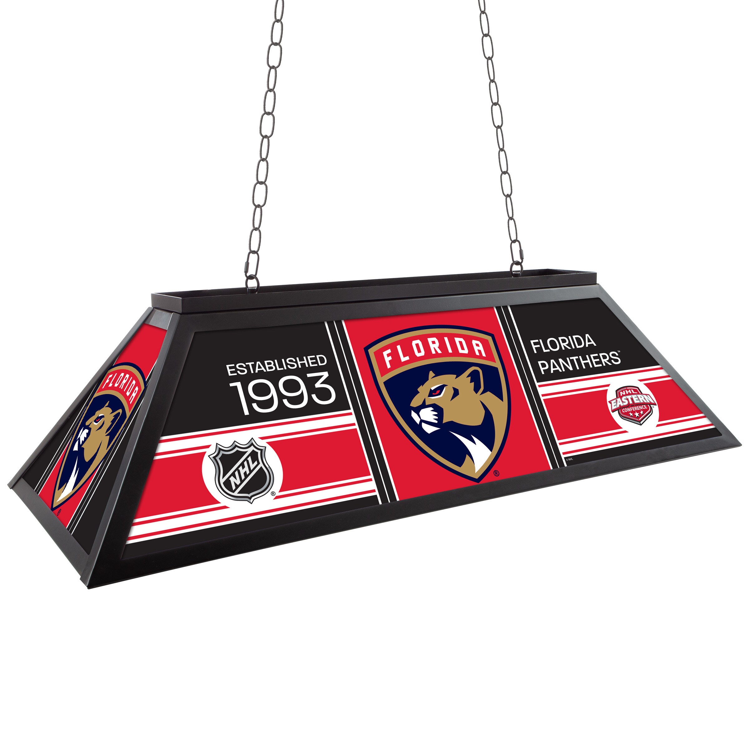 Trademark Gameroom NHL4400-FP-PCH Matte Black Incandescent Medium base (E-26) Pool Table Lighting