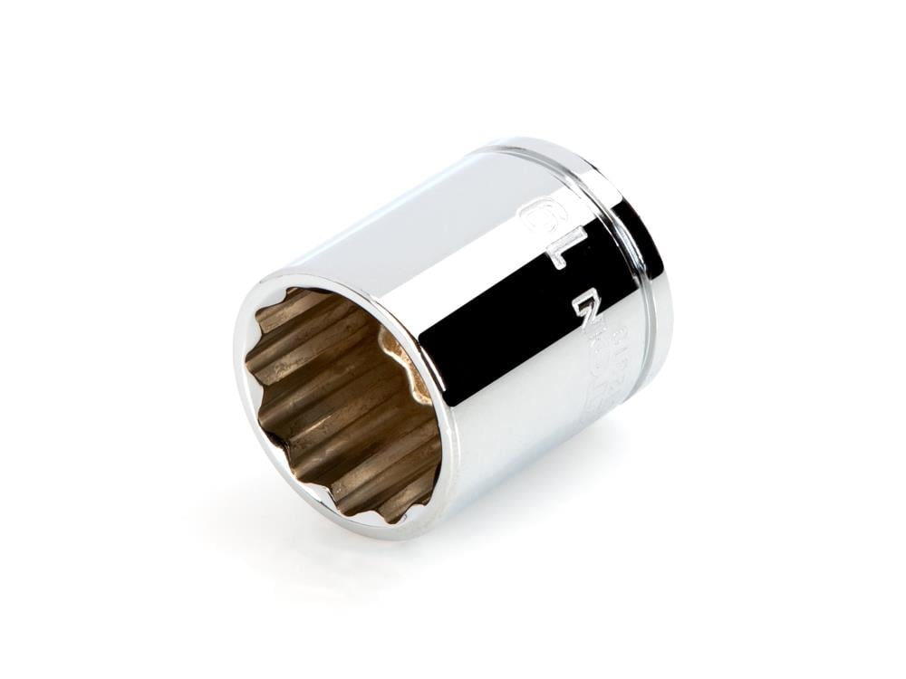 TEKTON SHD12319 3/8-in Drive Metric 19mm Shallow Socket