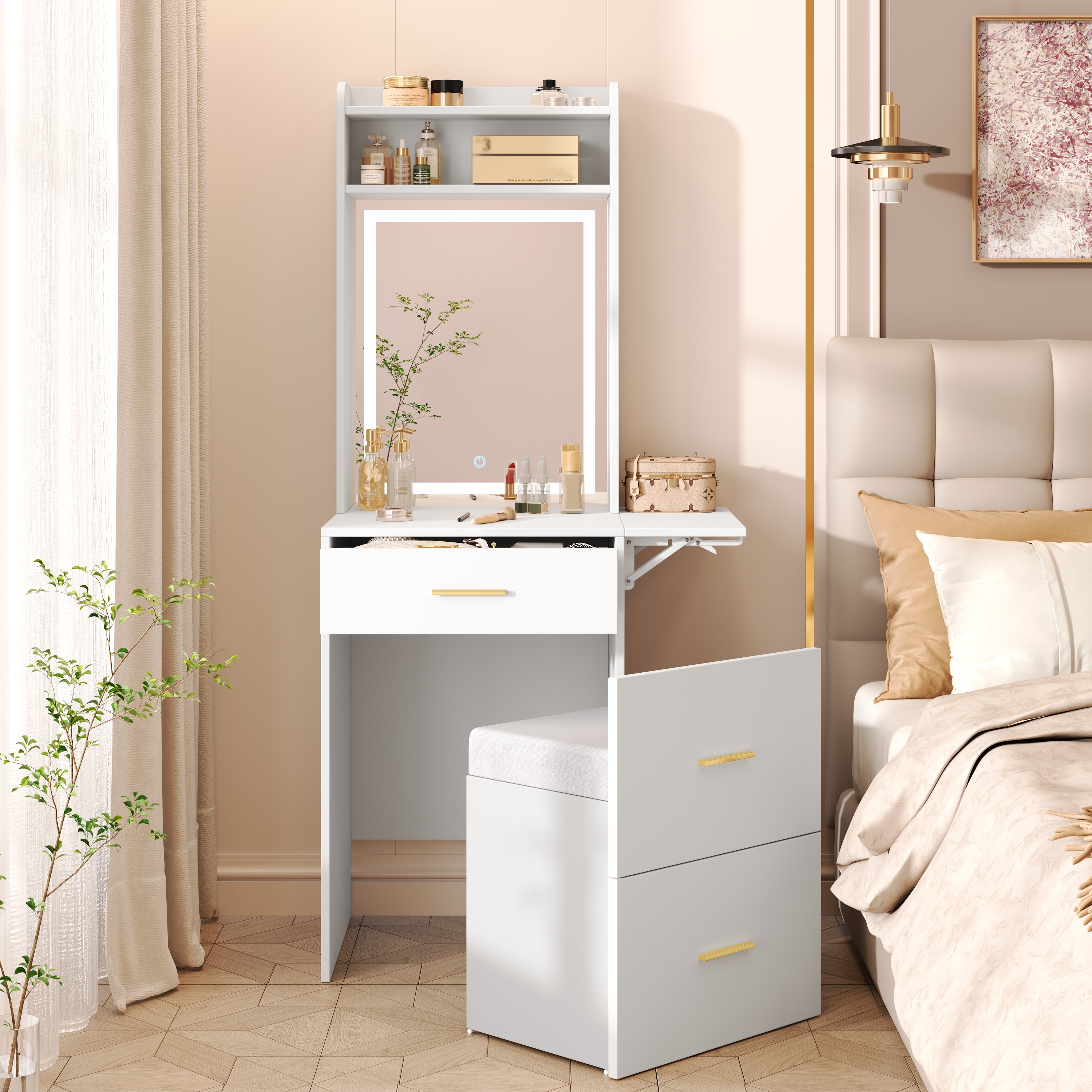 ModernLuxe N704P210497K Bedroom-Vanities - View #2