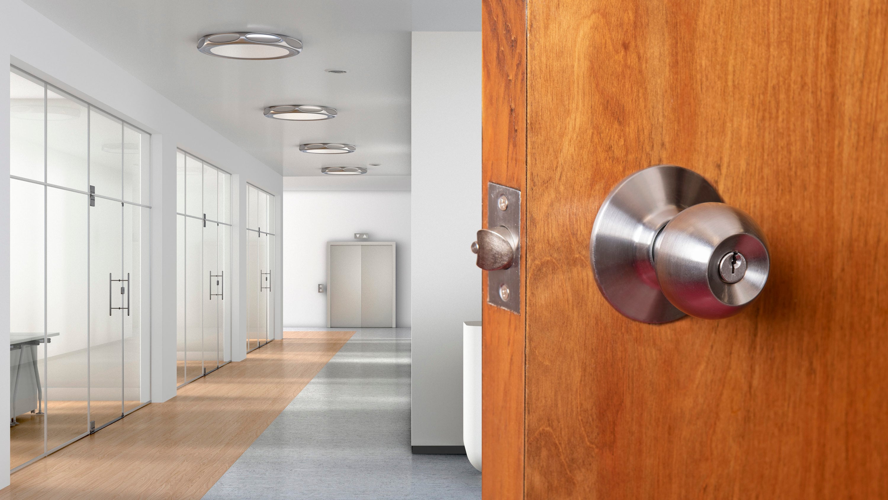 Global Door Controls GLC-5151B-626 Door-Knobs - View #3