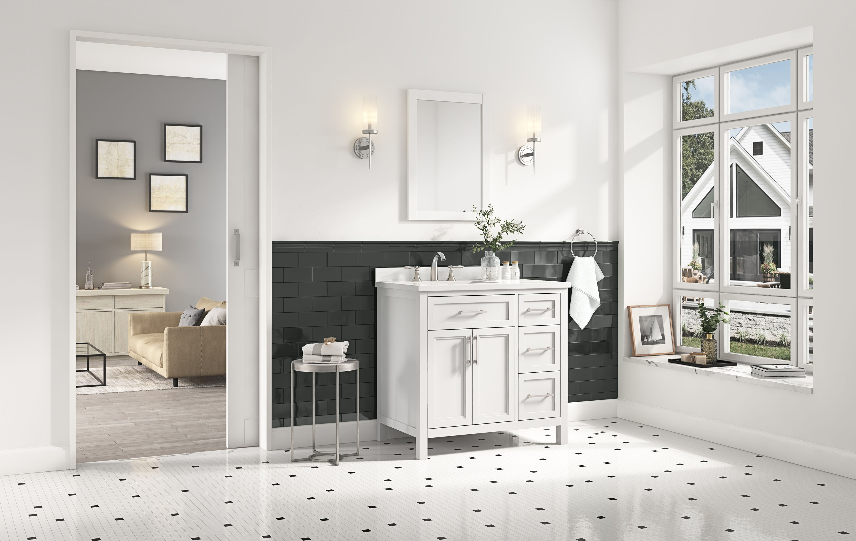 allen + roth BRINKHAVEN-36W Bath-Vanity-Combo - View #18