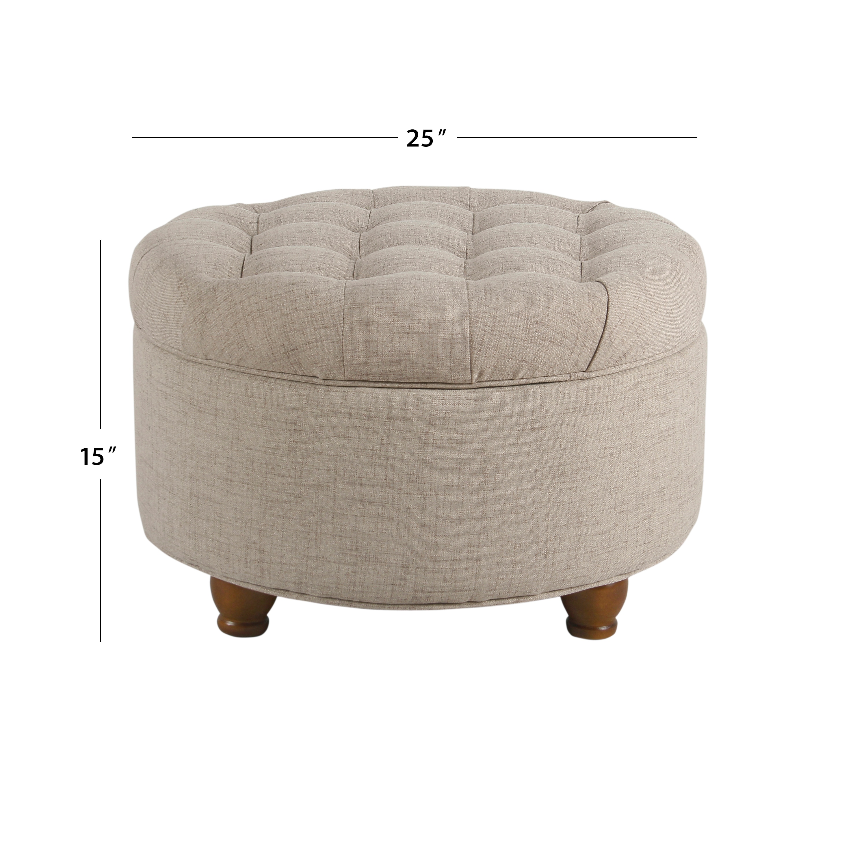 HomePop N8264-F2207 Indoor-Ottomans - View #7