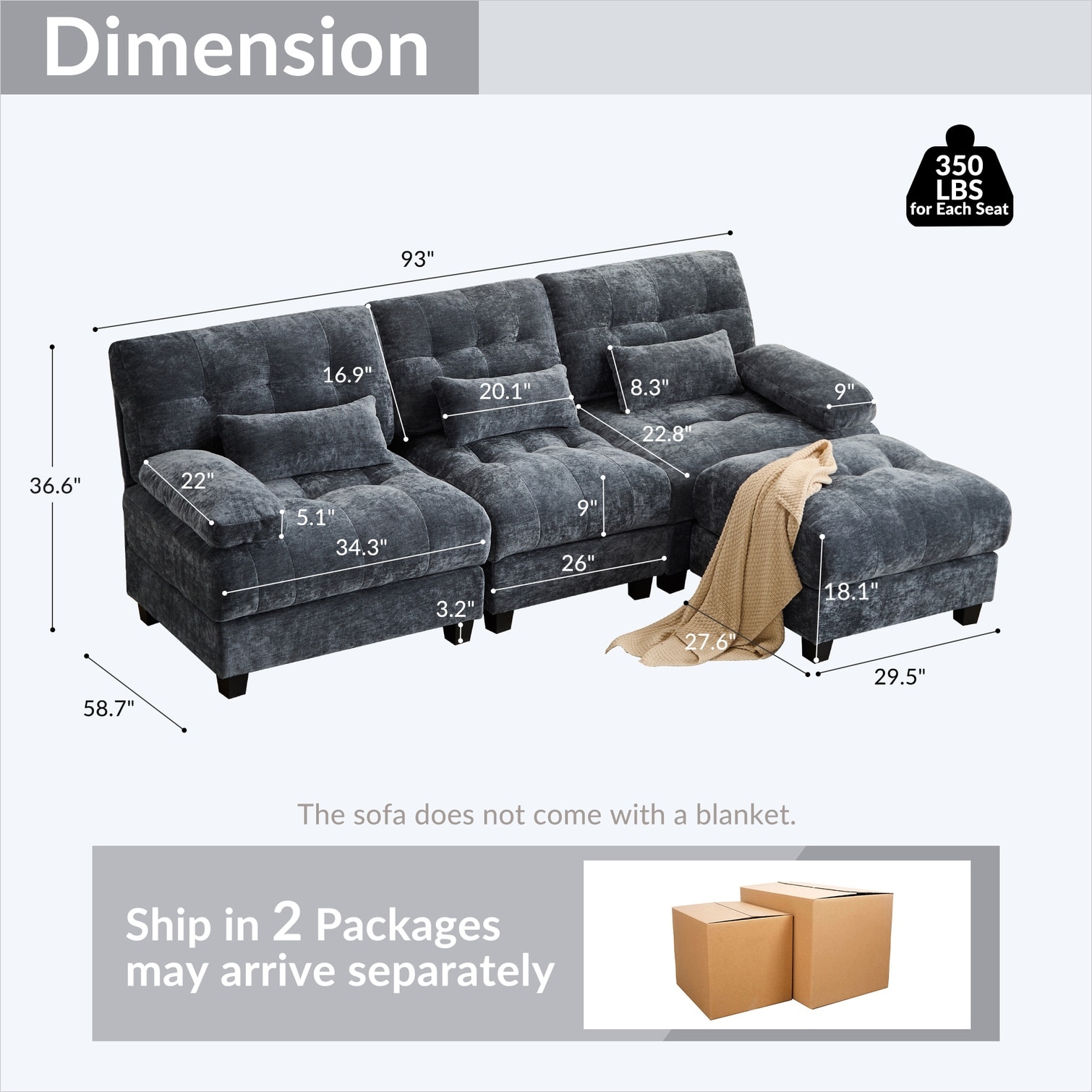 SunJet UDSZDDEQ9MXF Sofas-Loveseats - View #6