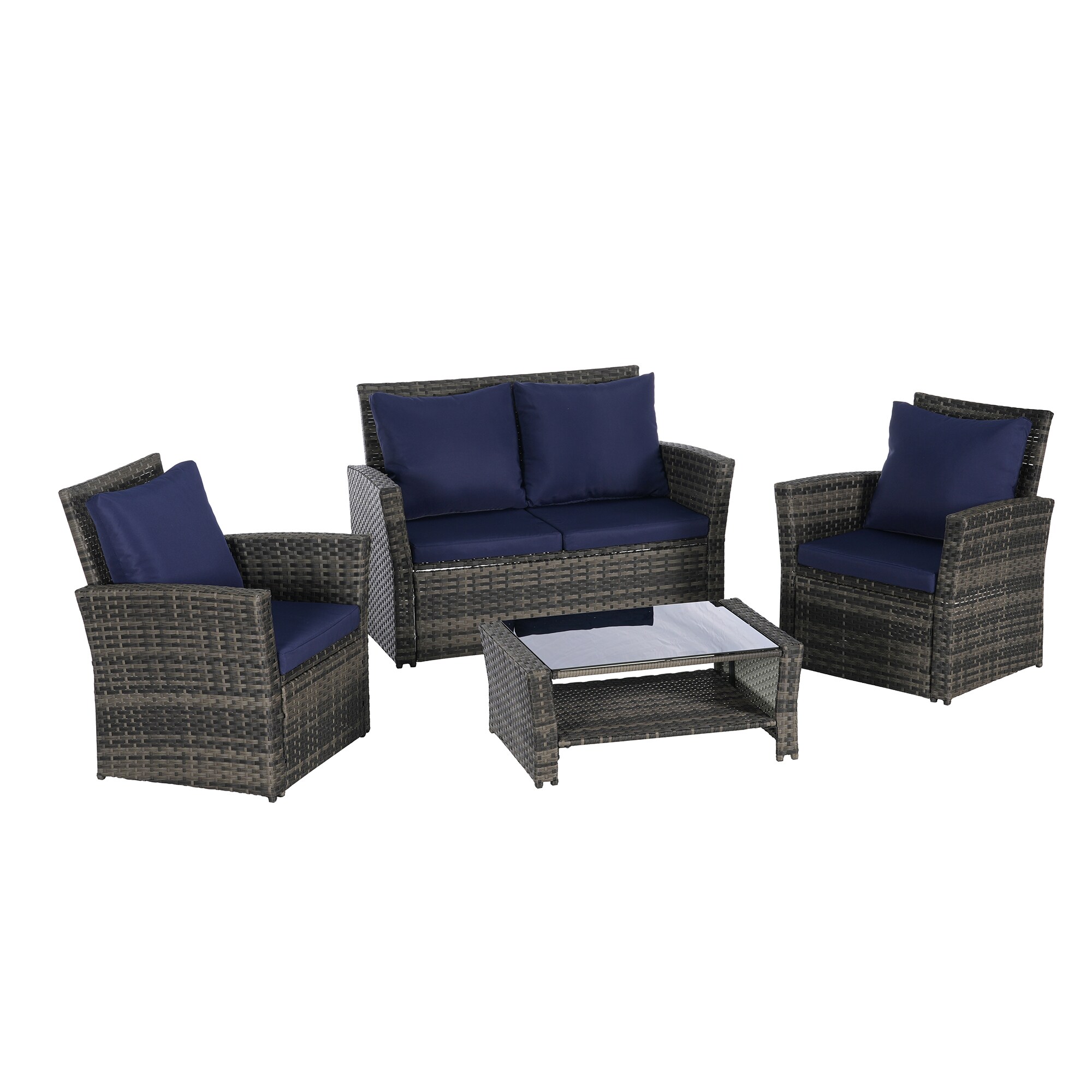 SINOFURN SYB670027NY Patio-Conversation-Sets - View #9