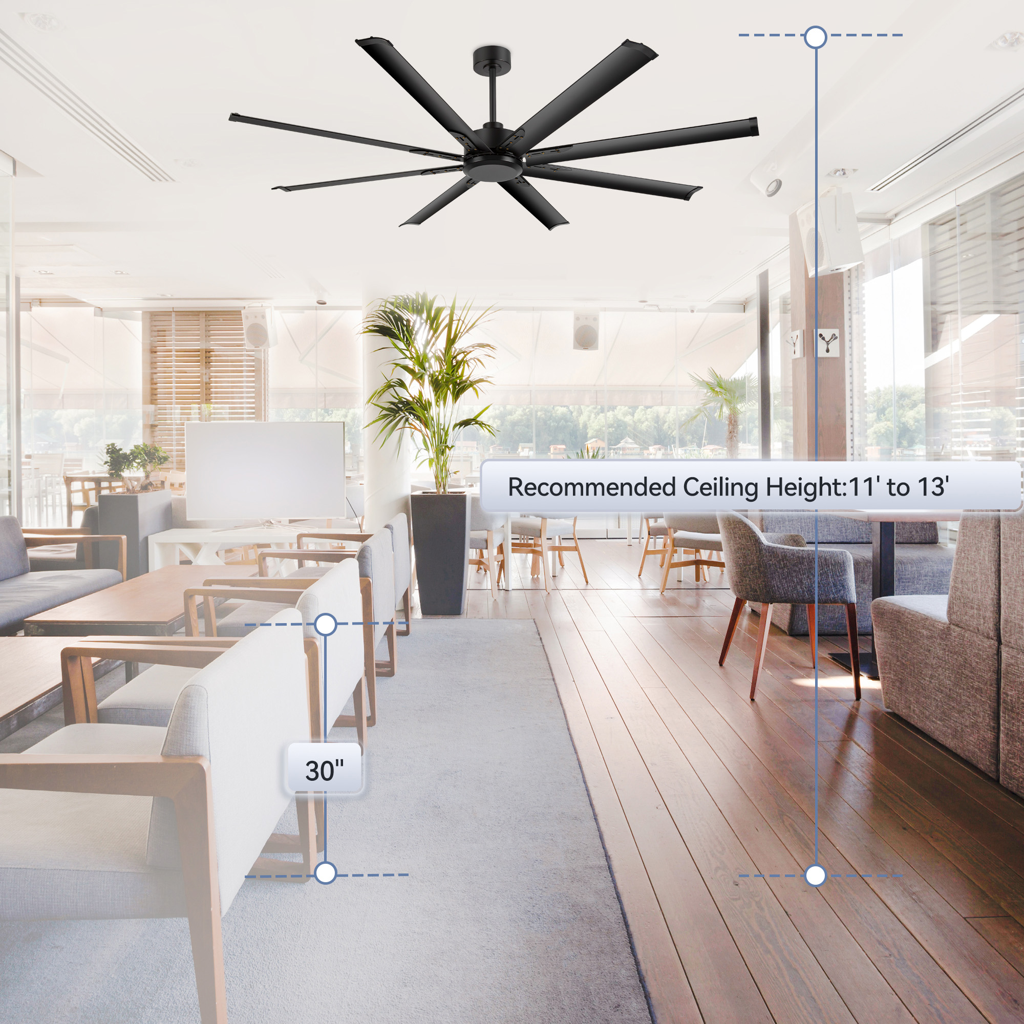 Breezary 29005-BK Ceiling-Fans - View #16