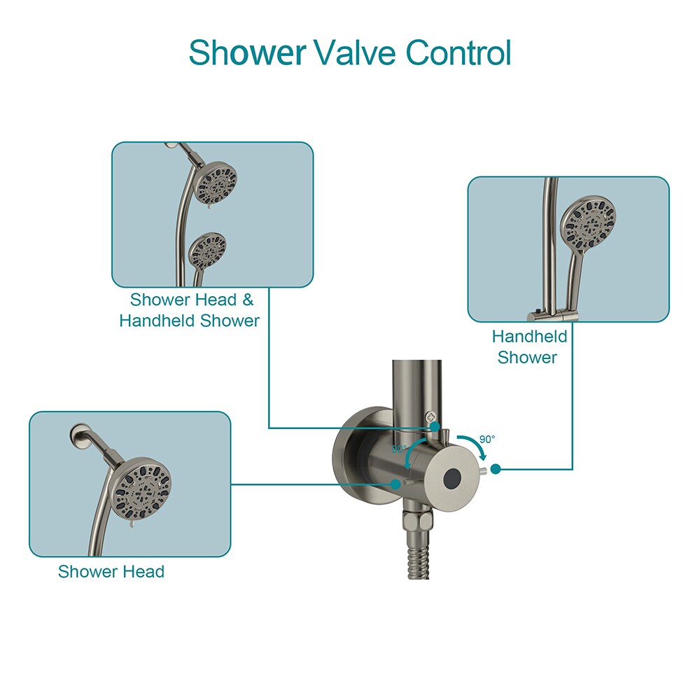 KICHAE KSLF17001-SS Fixed-Showerhead - View #4