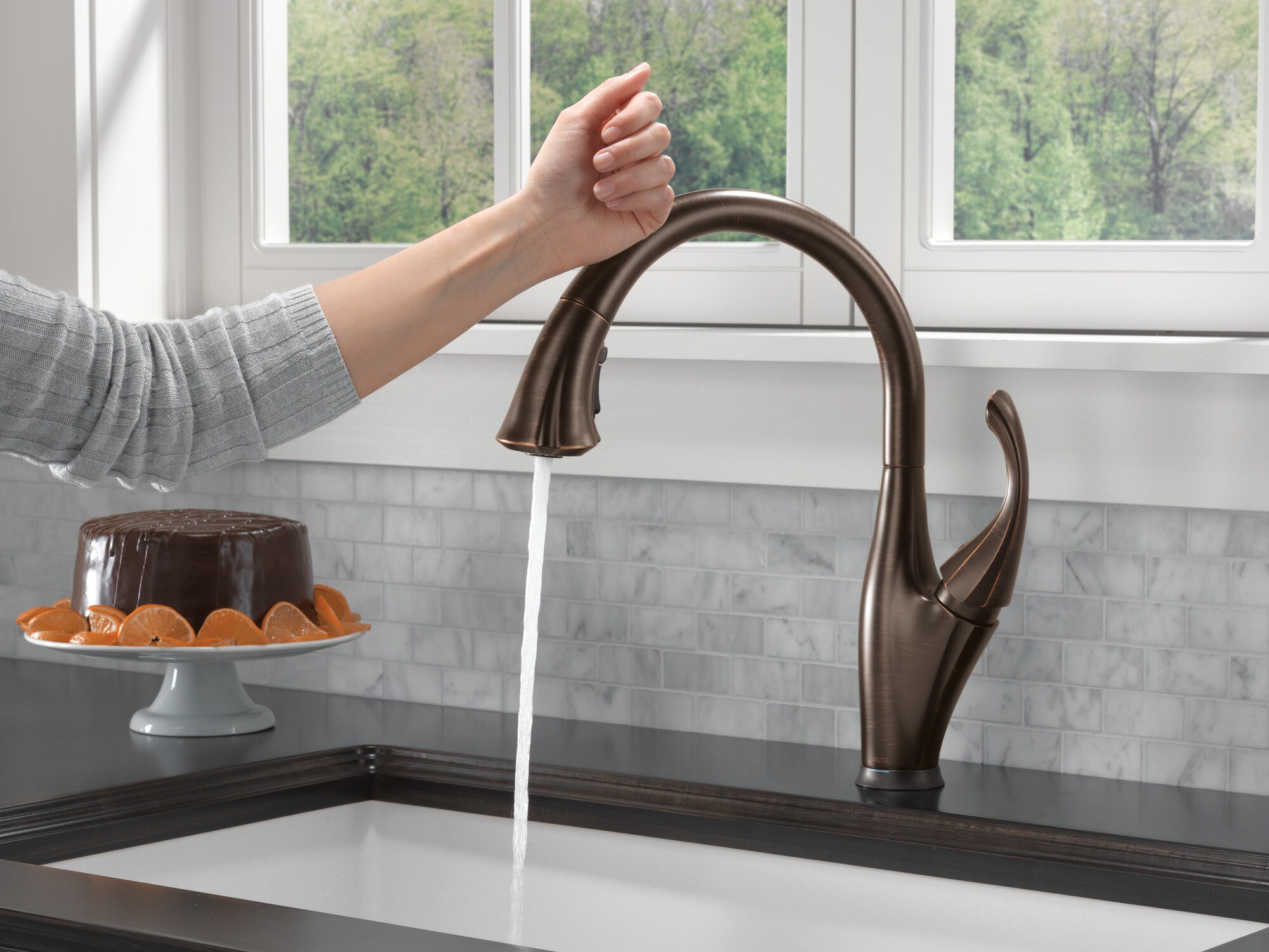 Delta 9192T-RB-DST Kitchen-Faucets - View #12