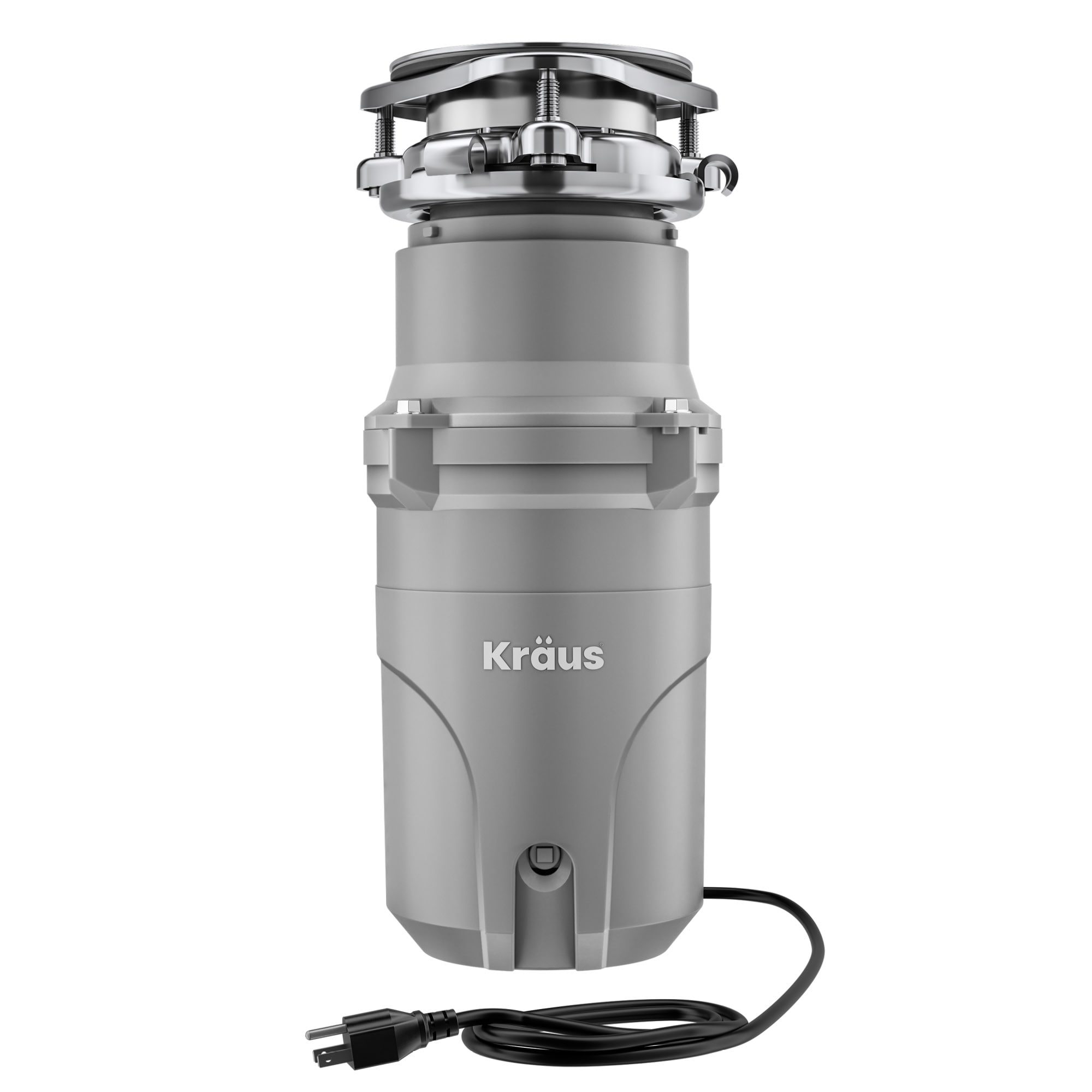 Kraus WasteGuard Continuous Feed 1/2-HP Septic Safe Corded Garbage Disposal with Noise Insulation KWD210-50MGR Sansujyuku sansujyuku.com