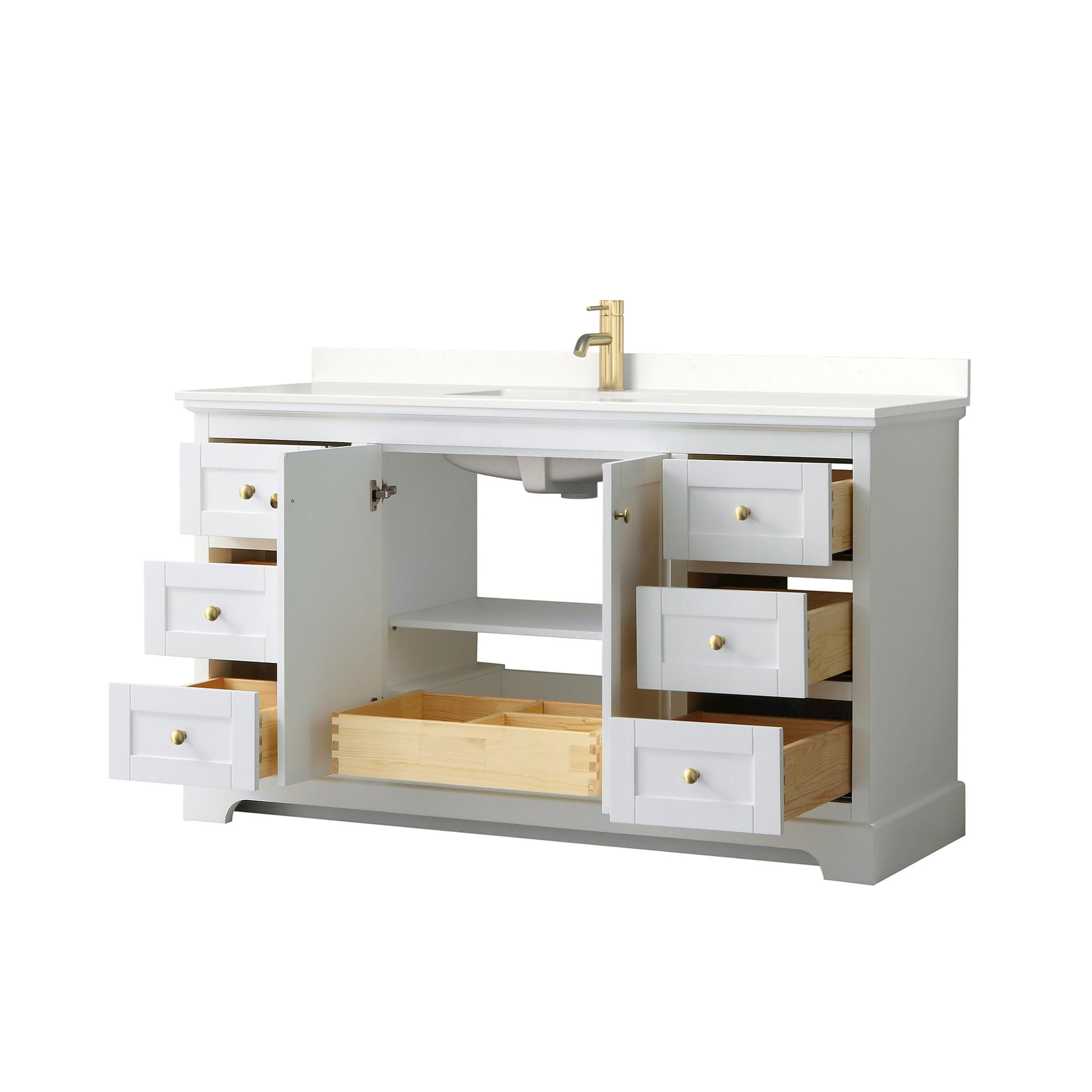 Wyndham Collection WCV232360SWGWQUNSMXX Bath-Vanity-Combo - View #3