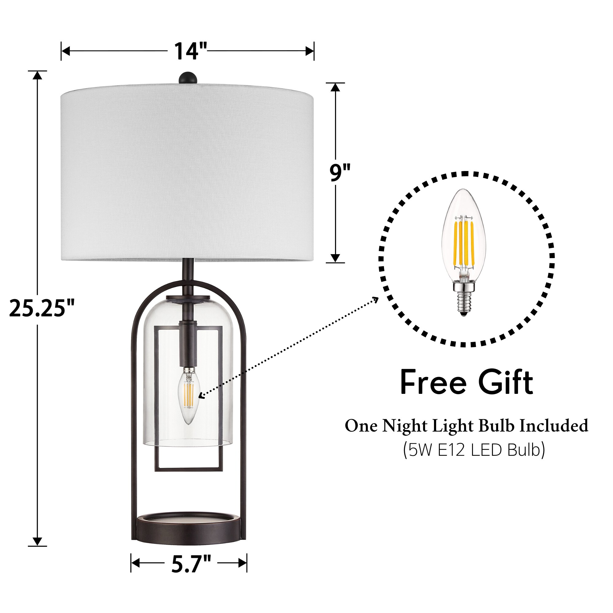 KAWOTI 21387 Table-Lamps - View #6