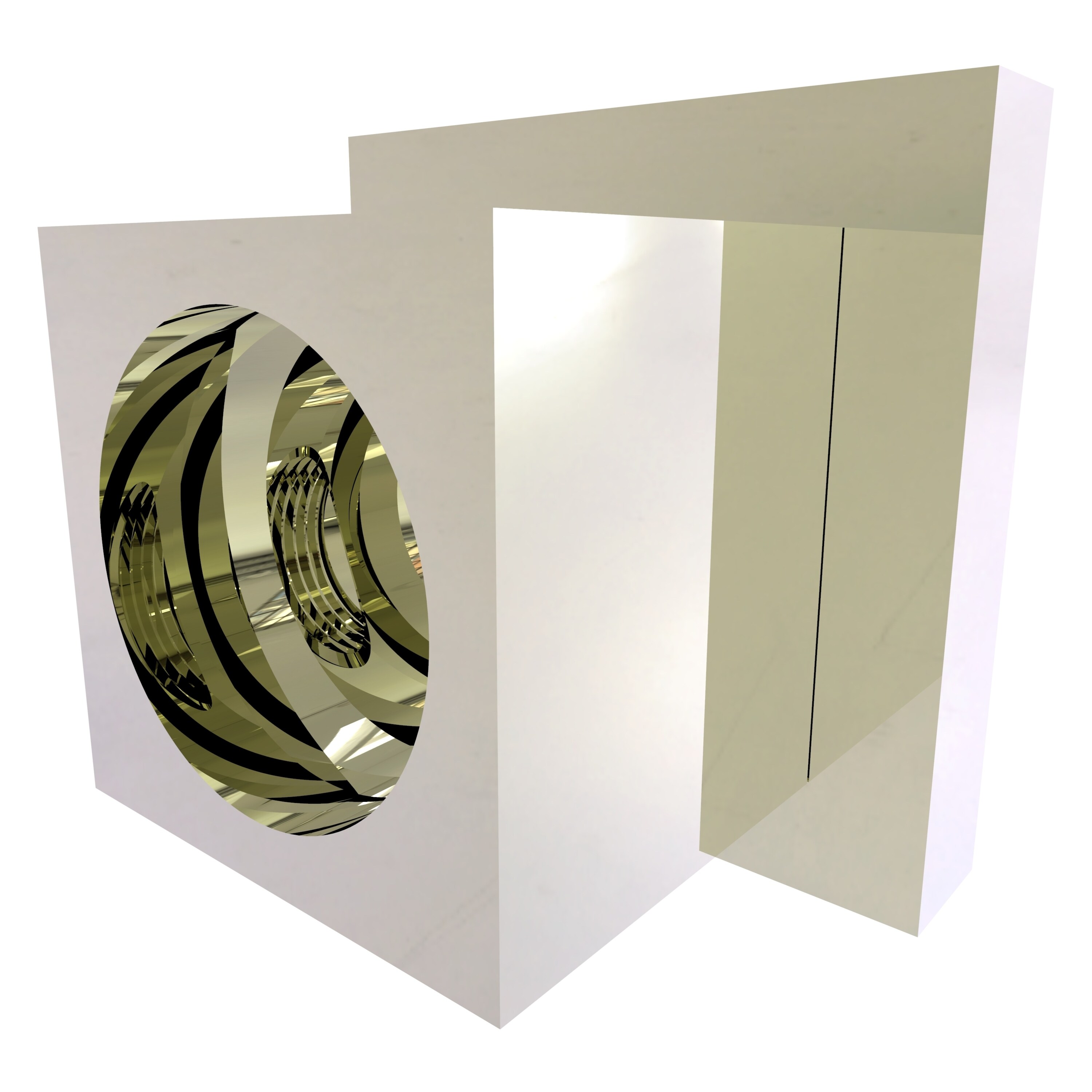 Allied Brass MT-99-PNI Montero Polished Nickel Brass Flanges