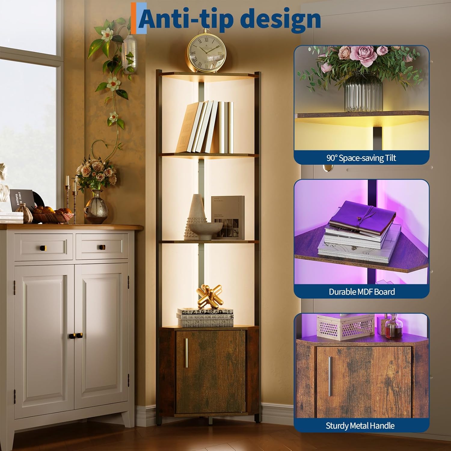 GAOMON YHI6SCOMXZUB4RV9 Utility-Storage-Cabinets - View #4