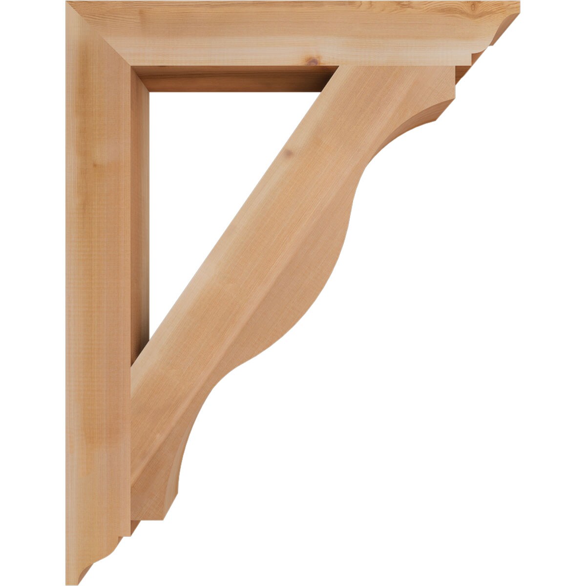 Ekena Millwork BKT04X28X36FST01SWR Exterior-Brackets-Braces - View #3