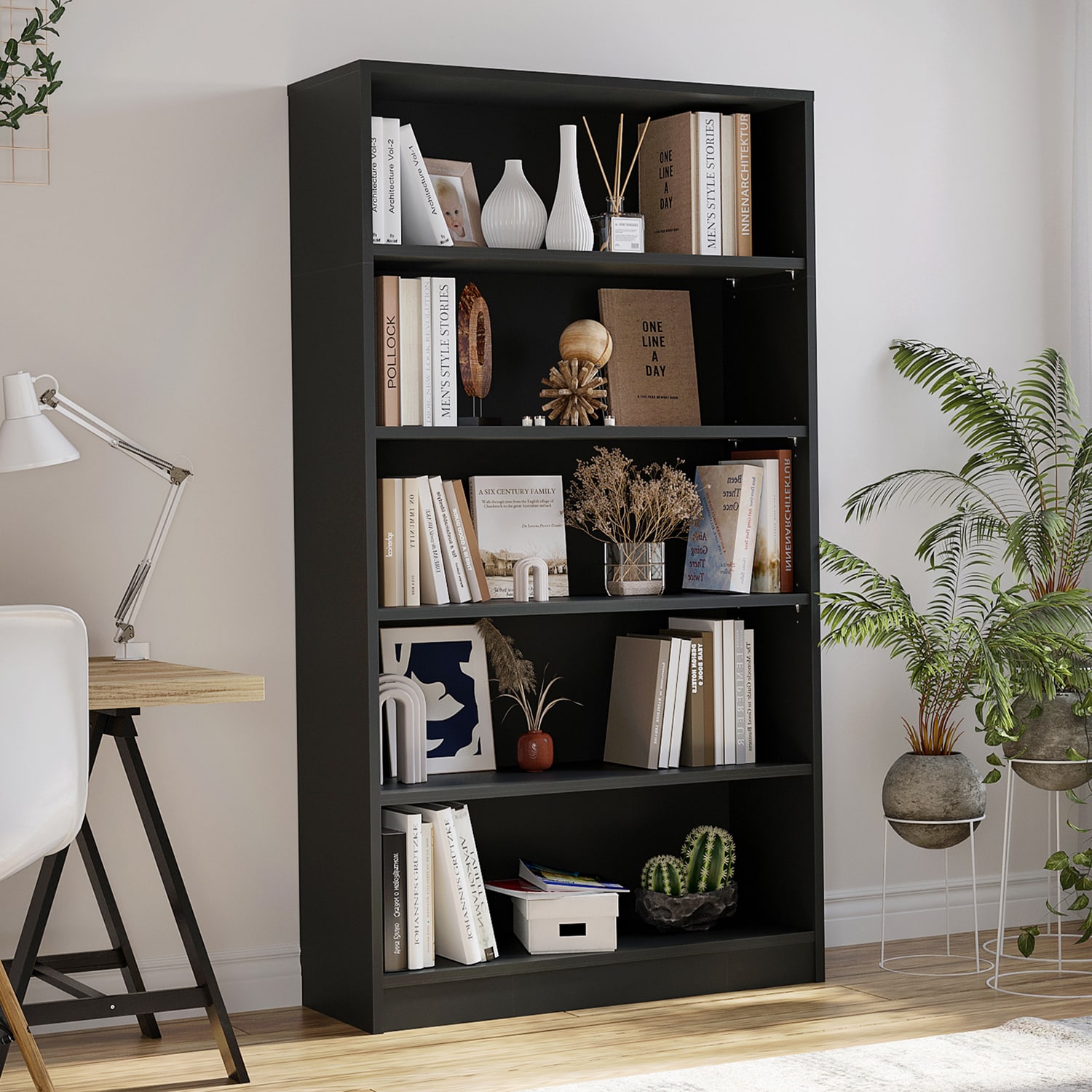 GZMR HM-097-BK bookcases - View #2