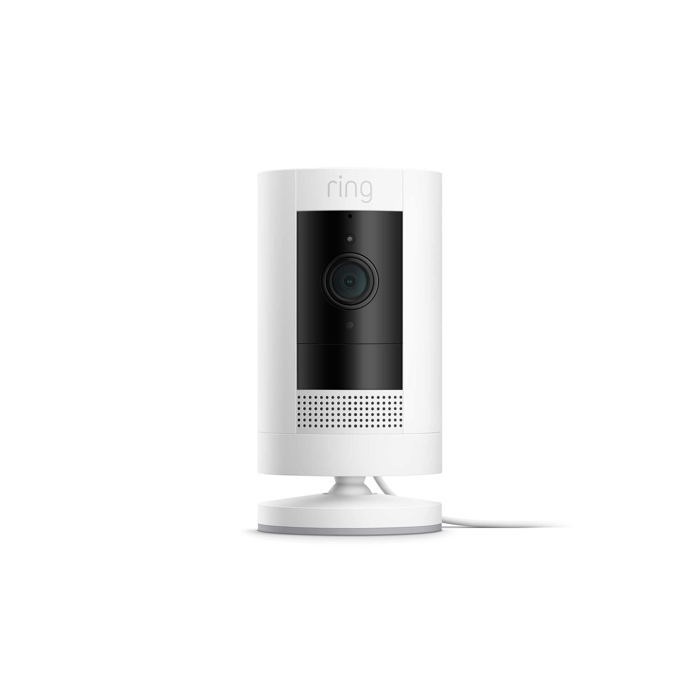 Ring Stick Up Cam Battery - Indoor/Outdoor Smart Security Wifi Video Camera  with 2-Way Talk, Night Vision, White 8SC1S9-WEN0 - The Home Depot