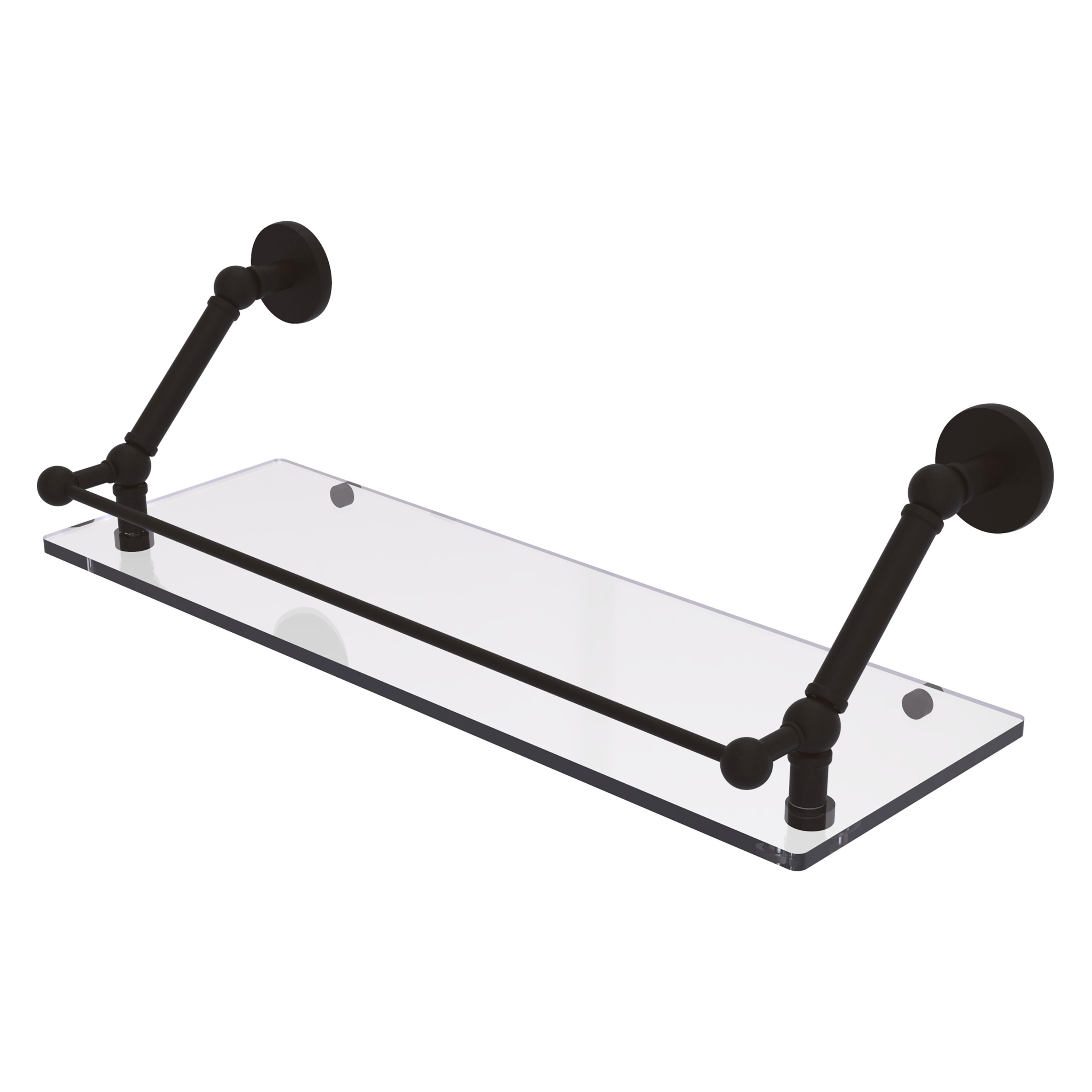 Allied Brass P1000-1-24-GAL-ORB Prestige Skyline Oil-rubbed Bronze Wall mount Bathroom Shelf ( 24-in x 8-in x 8-in )