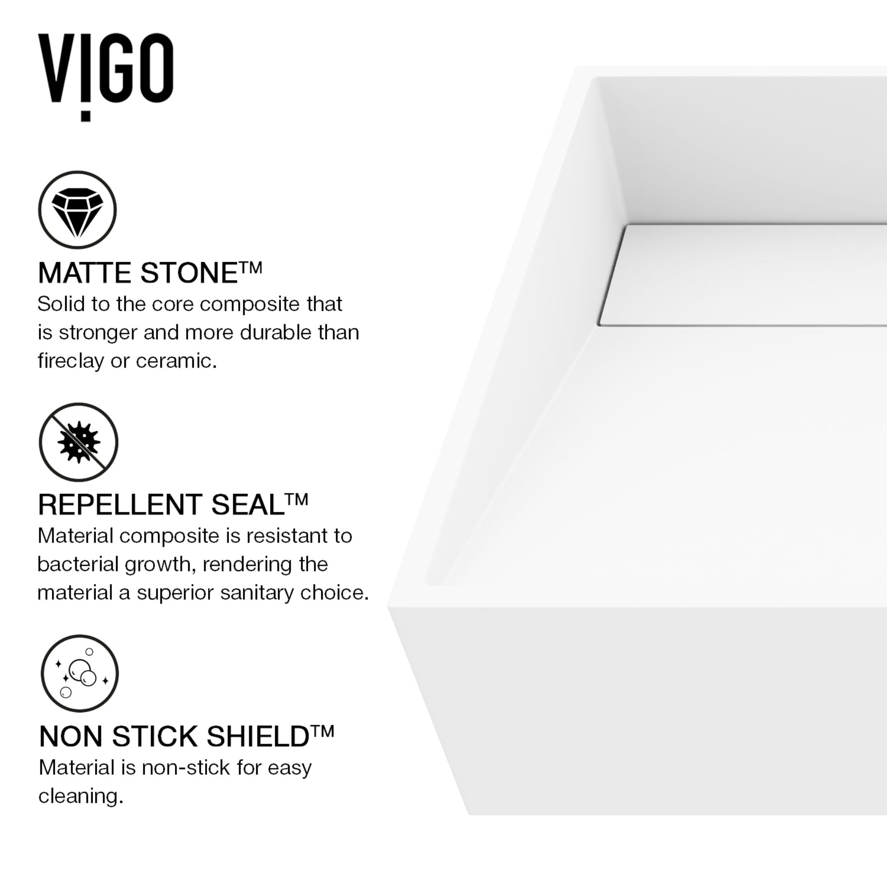 VIGO VGT2040 Bath-Sink - View #6