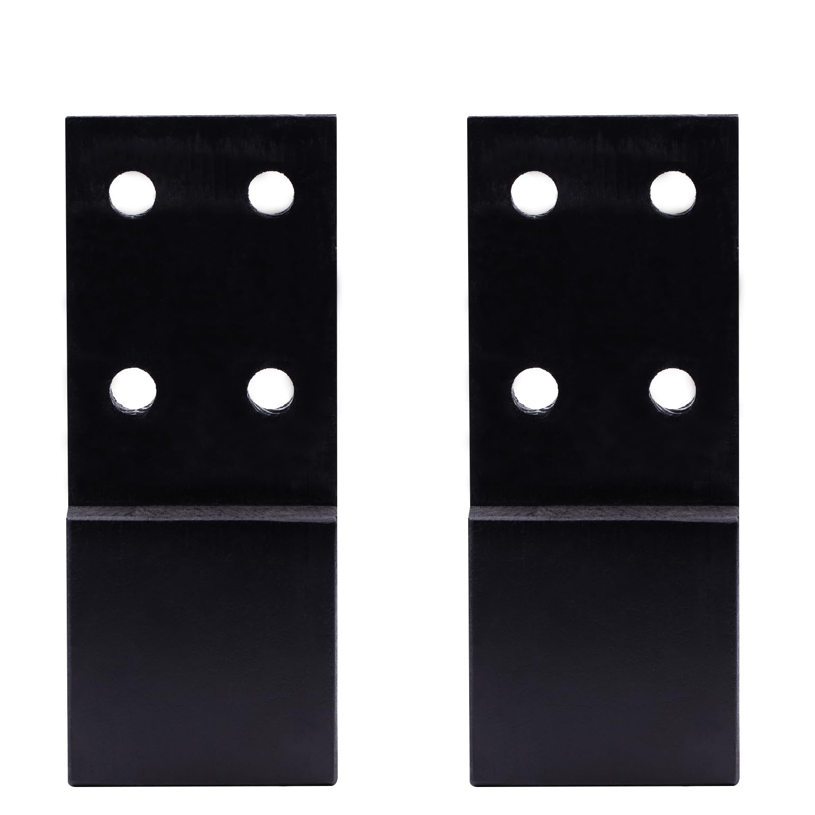 Aoibox  3 in Height Metal Bolt On Bed Frame Support Legs Replacement Kit for Wooden Beds Tables Cabinets and Bed Frame Bracket