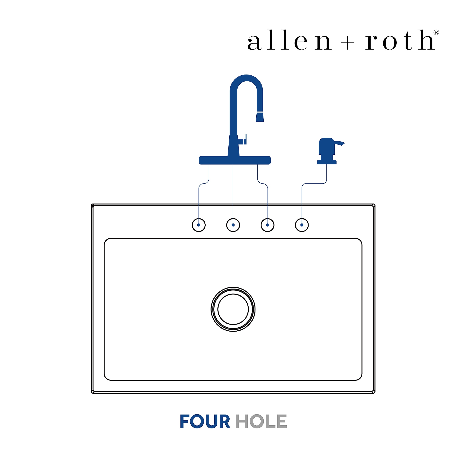 allen + roth VDR3322LA1-S Kitchen-Sinks - View #8