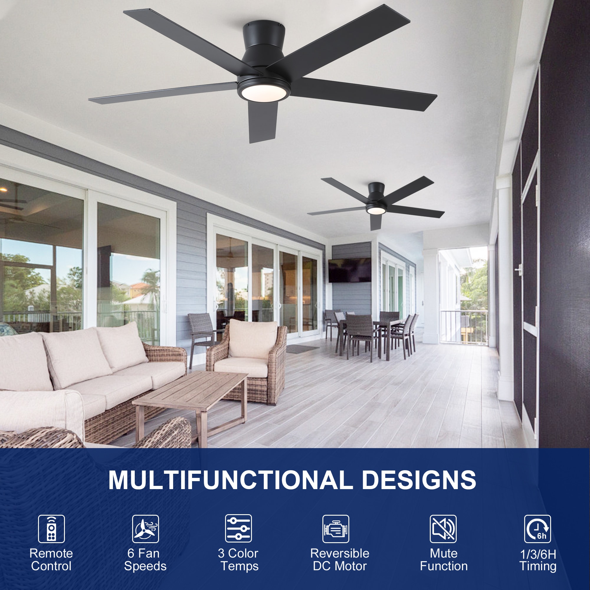 YUHAO LSDY1151BK52 Ceiling-Fans - View #11