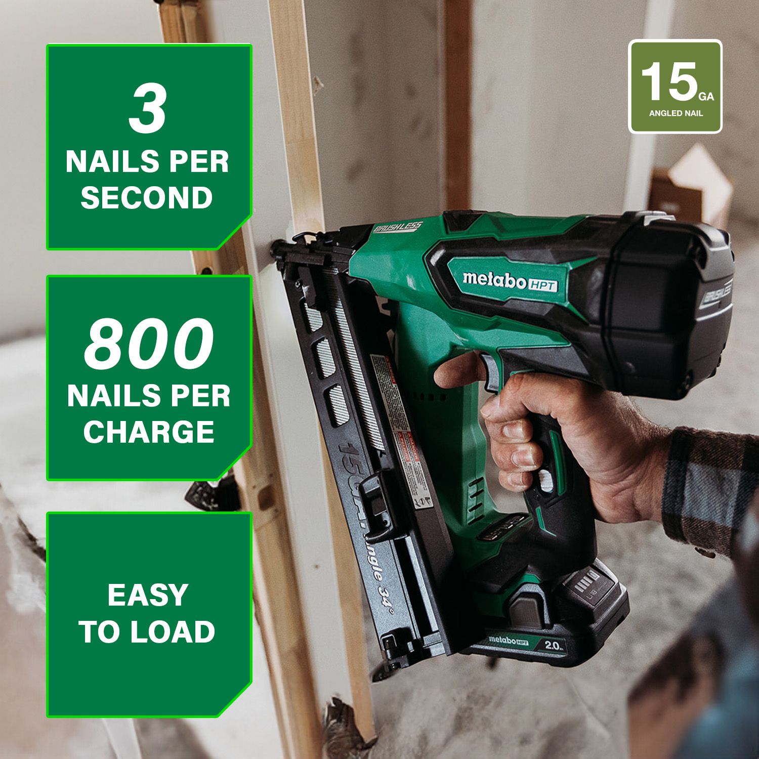 Metabo HPT NT1865DMASTM Finish-Nailers - View #2