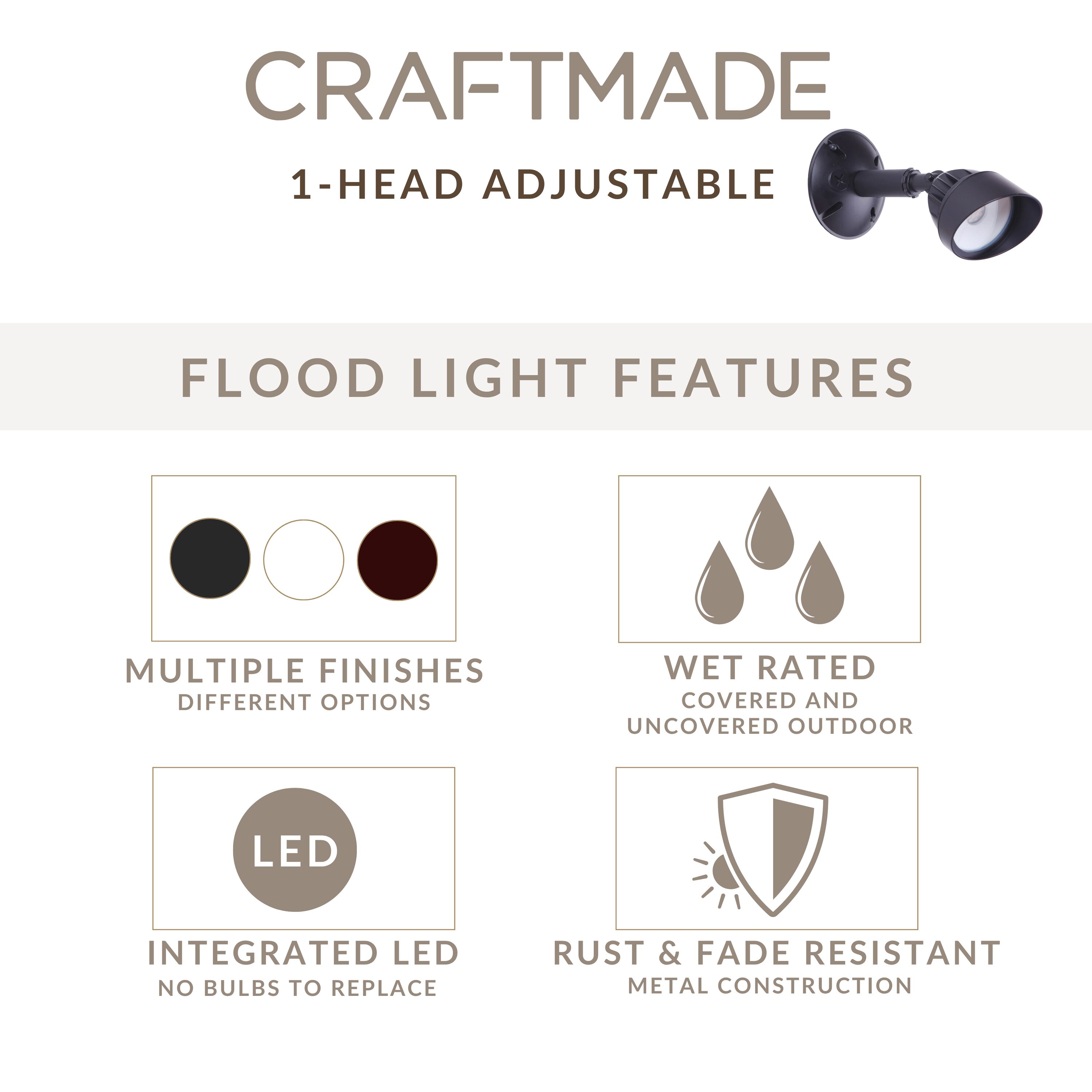 Craftmade Z421-MN-LED Spot-Lights - View #3