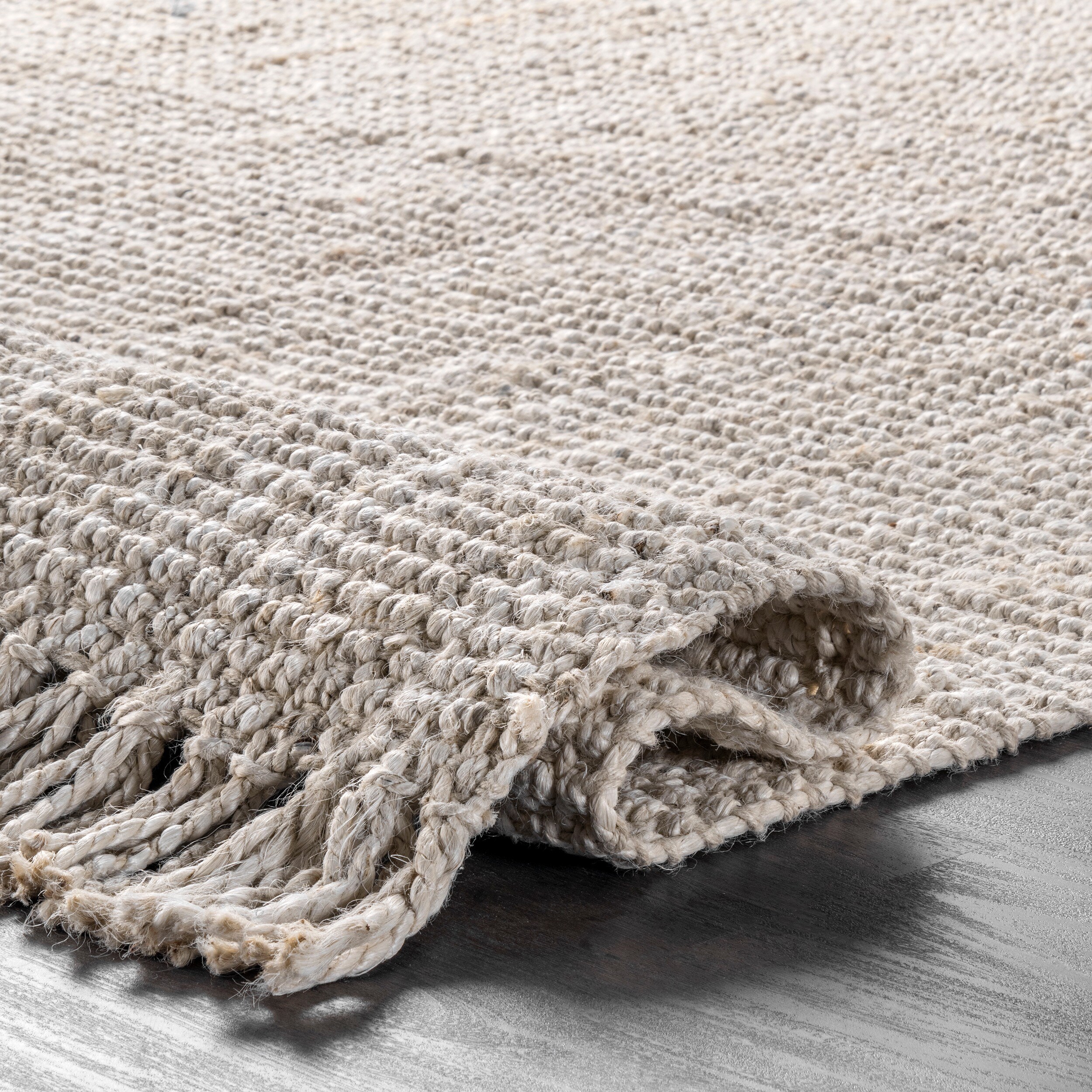 Origin 21 Auckland Wool 9 X 12 (ft) Wool White Indoor Area Rug