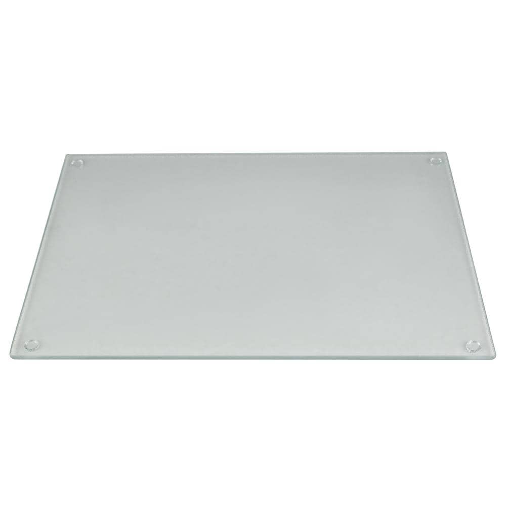 Grey Ocean Marble Glass Cutting Board