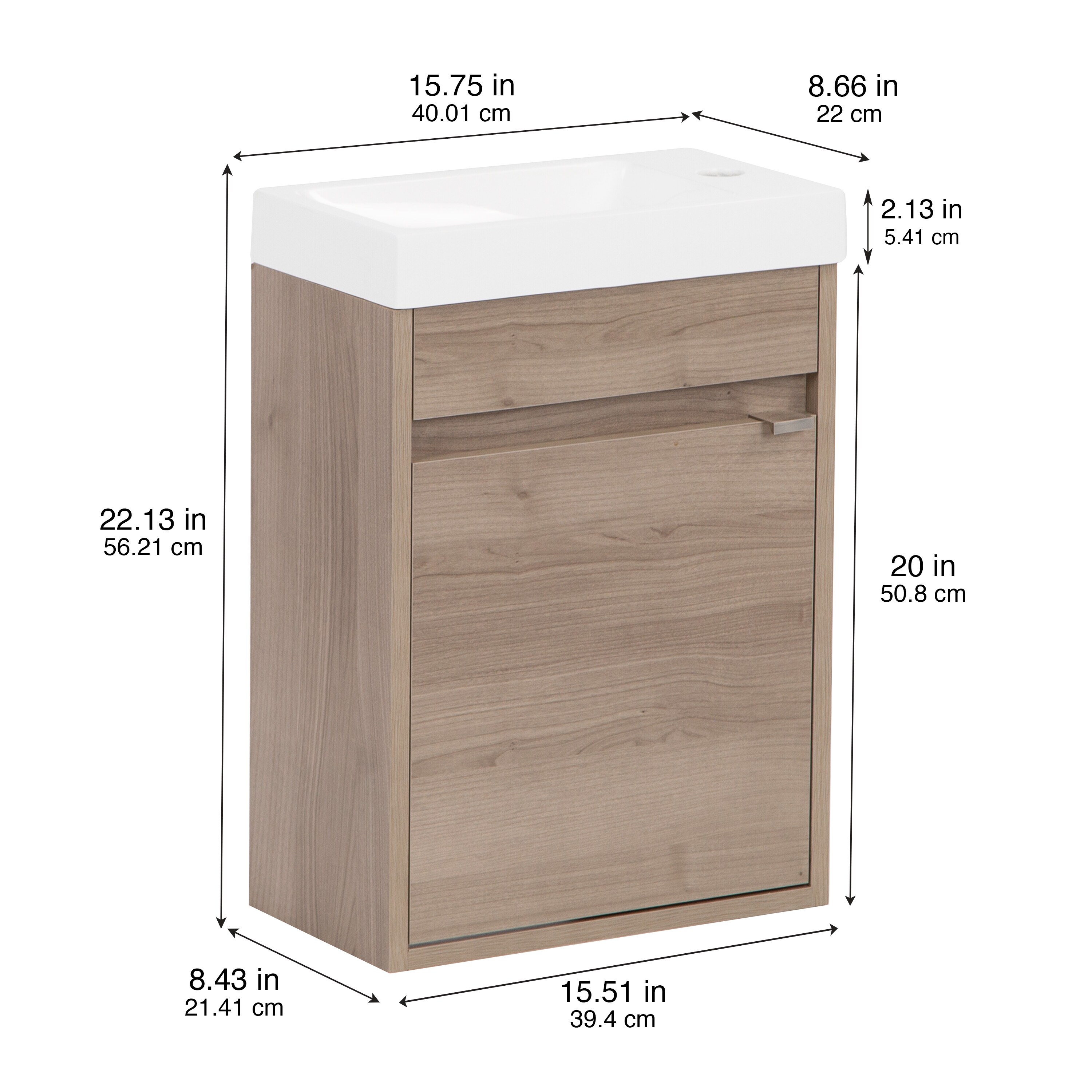 Diamond NOW C16W40229 Bath-Vanity-Combo - View #4