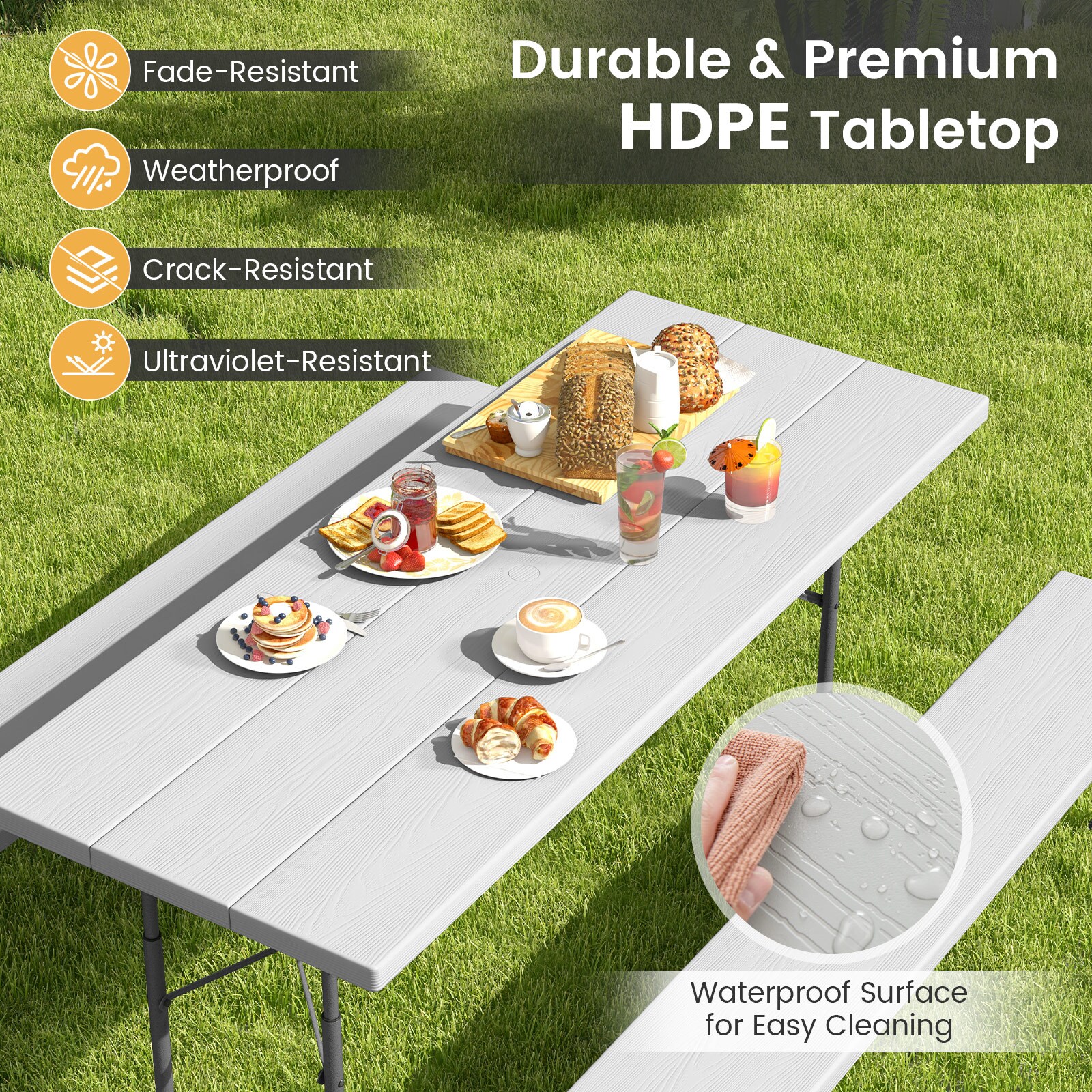  AA267GR Picnic-Tables - View #4