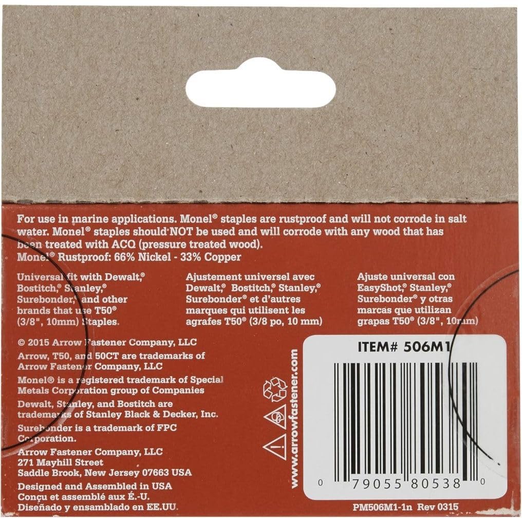 Arrow Fastener 506M1 staples - View #2