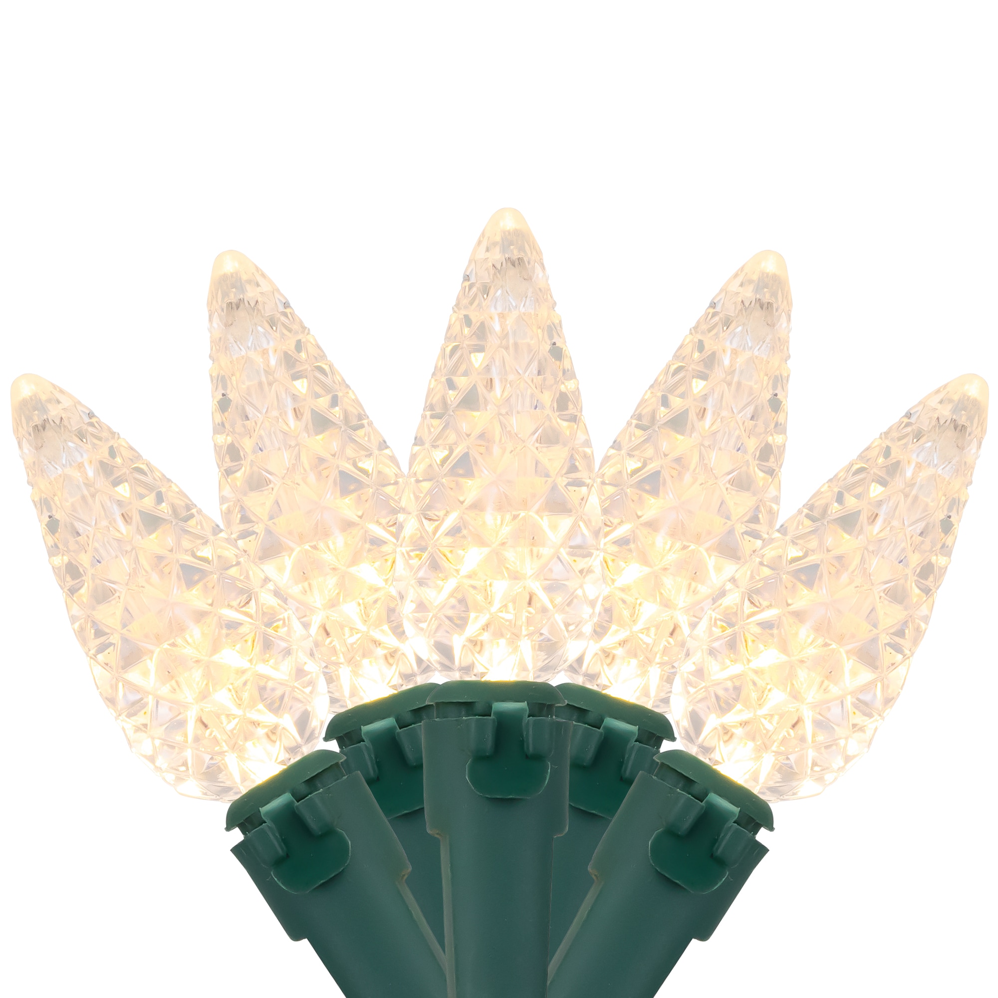 Northlight 35680529 200 -Count 66.25-ft Sparkling Green LED Plug-In Christmas String Lights