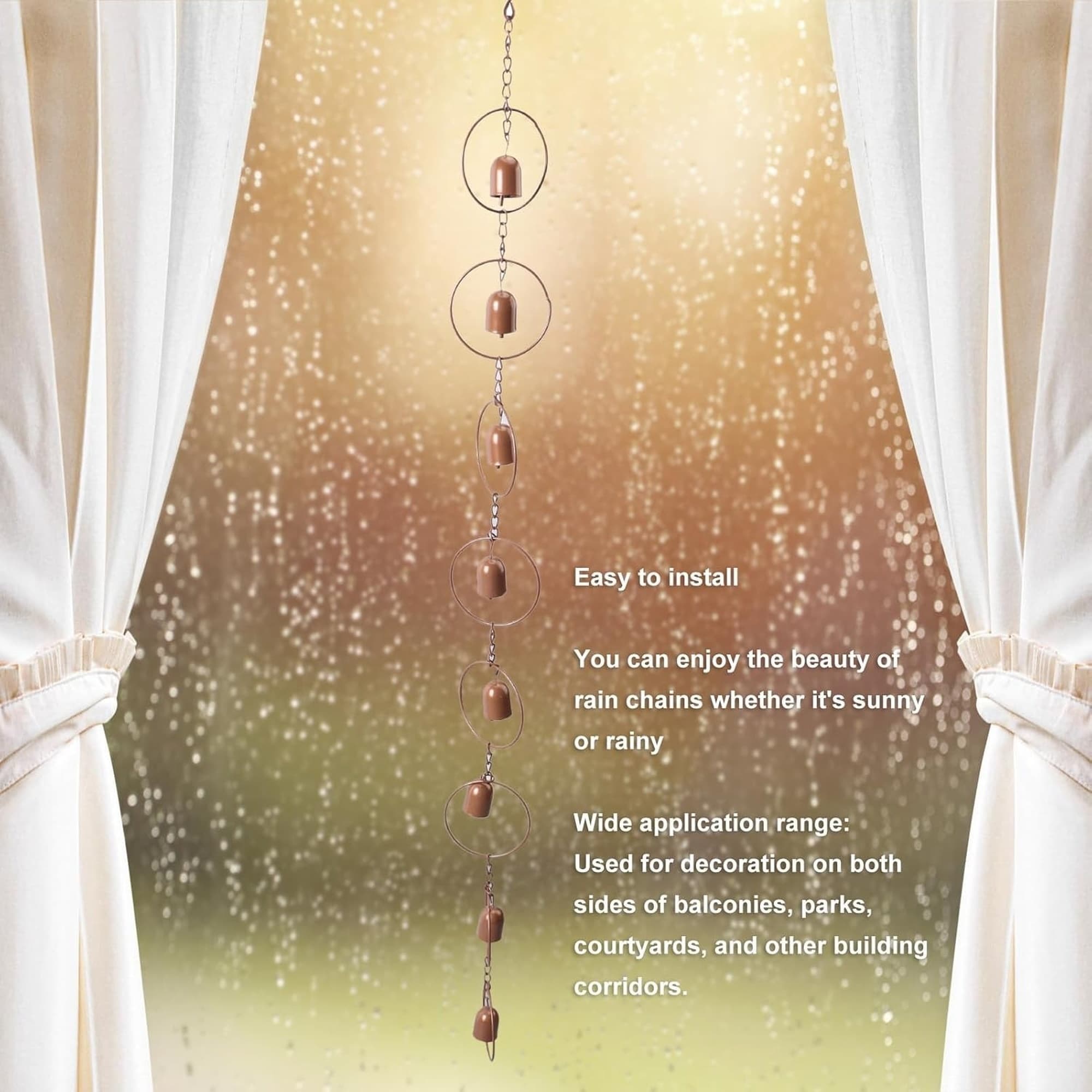 Numhew NHBEN45662 Rain-Chains - View #8