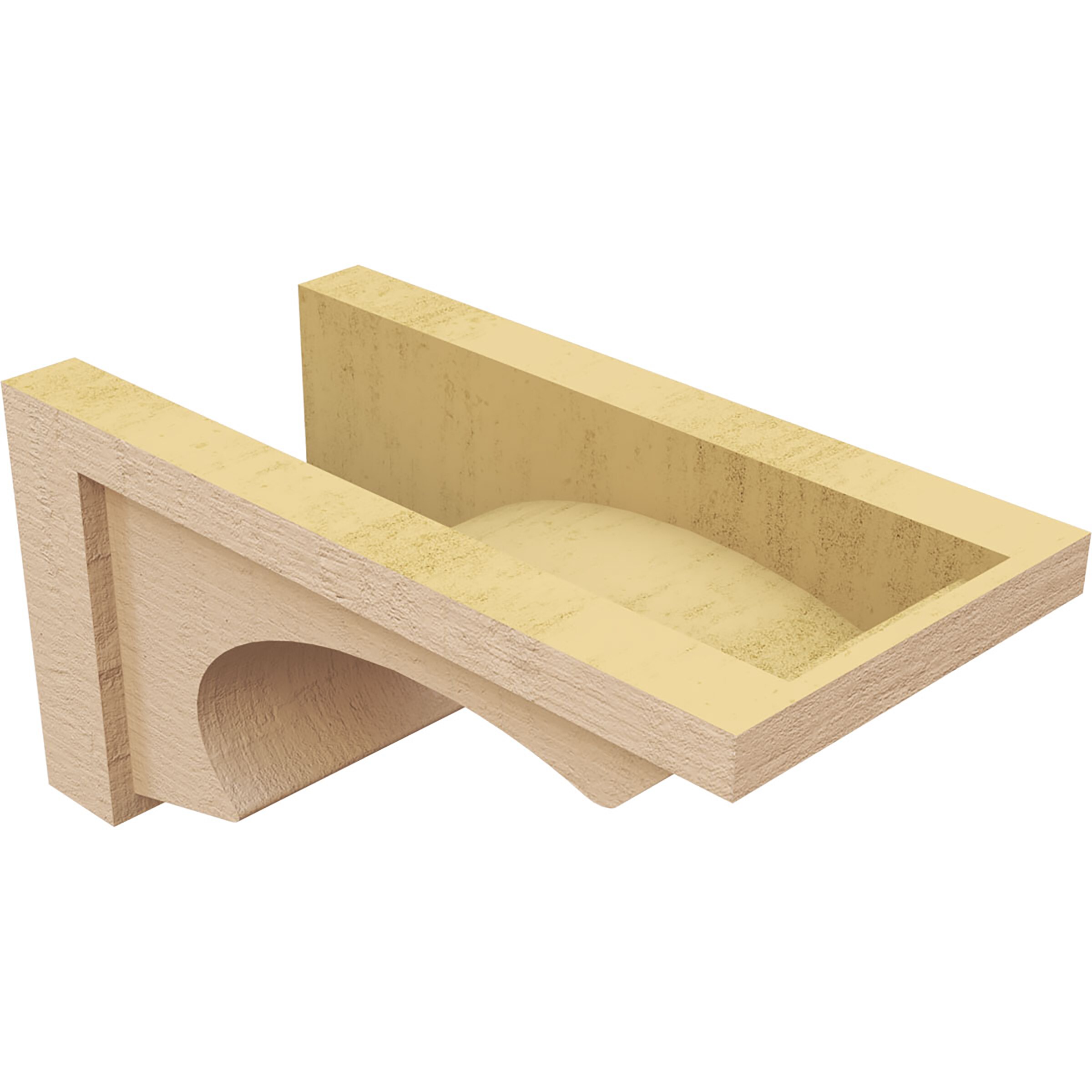 Ekena Millwork CORU08X16X08EMRRCPR corbels - View #5