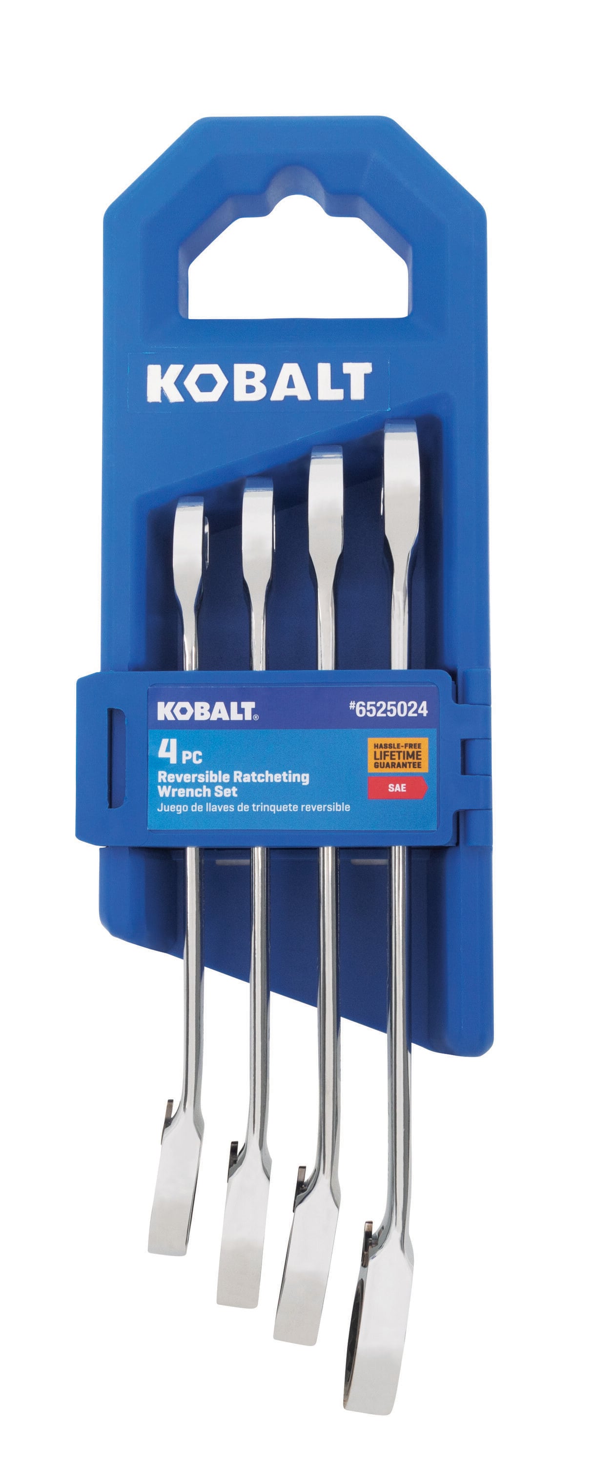Kobalt 53174 4 -Piece Set Standard (SAE) Ratchet Wrench
