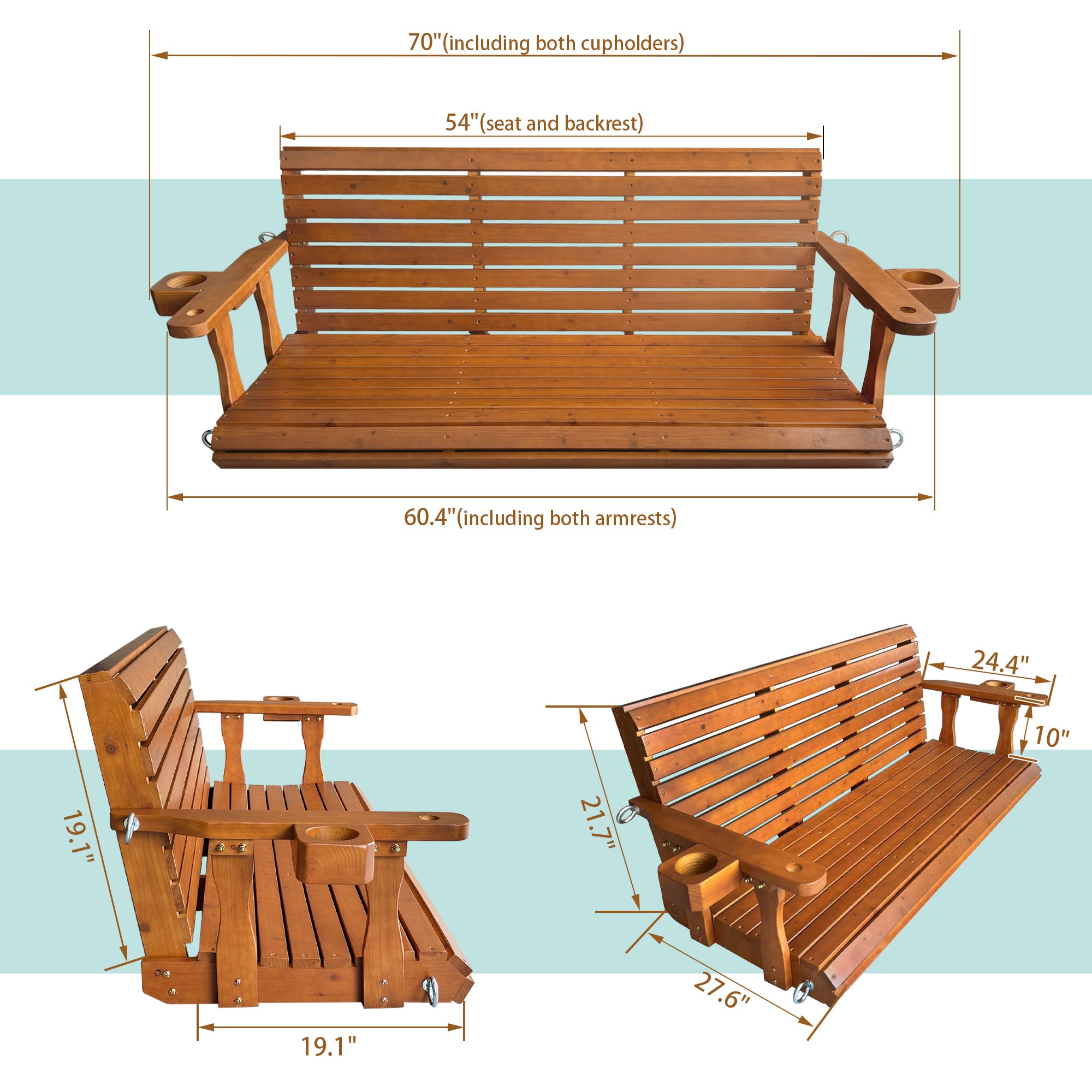 Fortune Candy PSX005LX Swing-Gliders - View #2