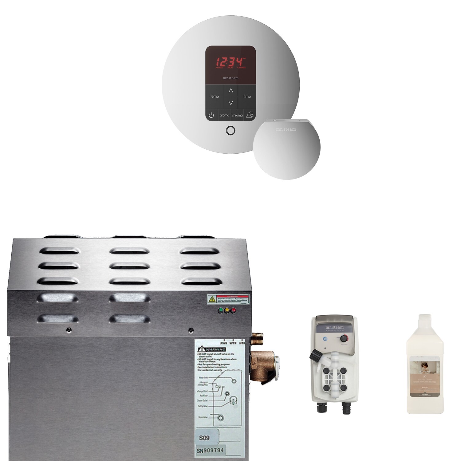 Mr. Steam 05C10CA0A00 5000-Watt Polished Chrome Steam generator control kit