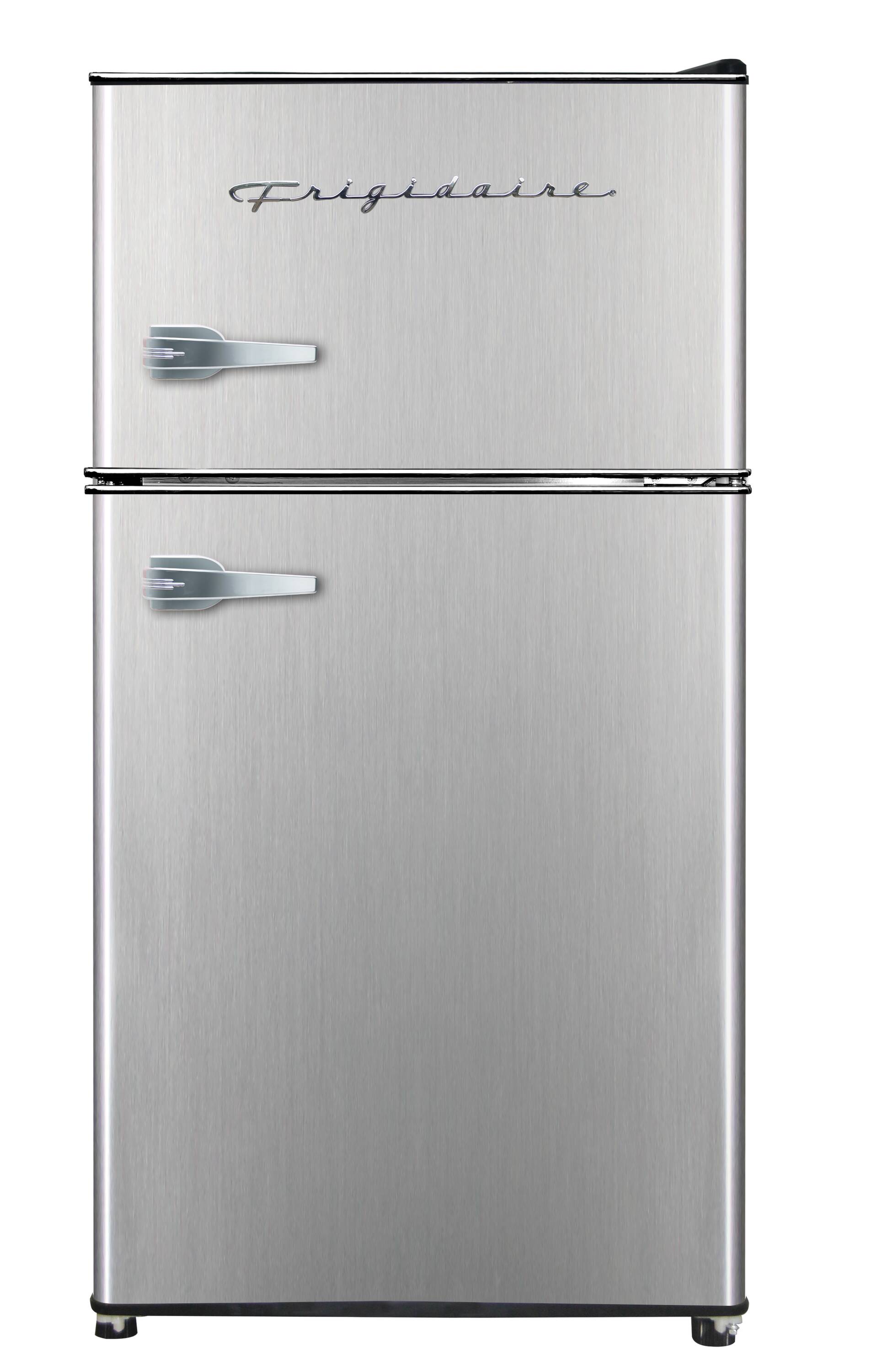 Platinum Compact Stainless Steel Top-Freezer Refrigerator