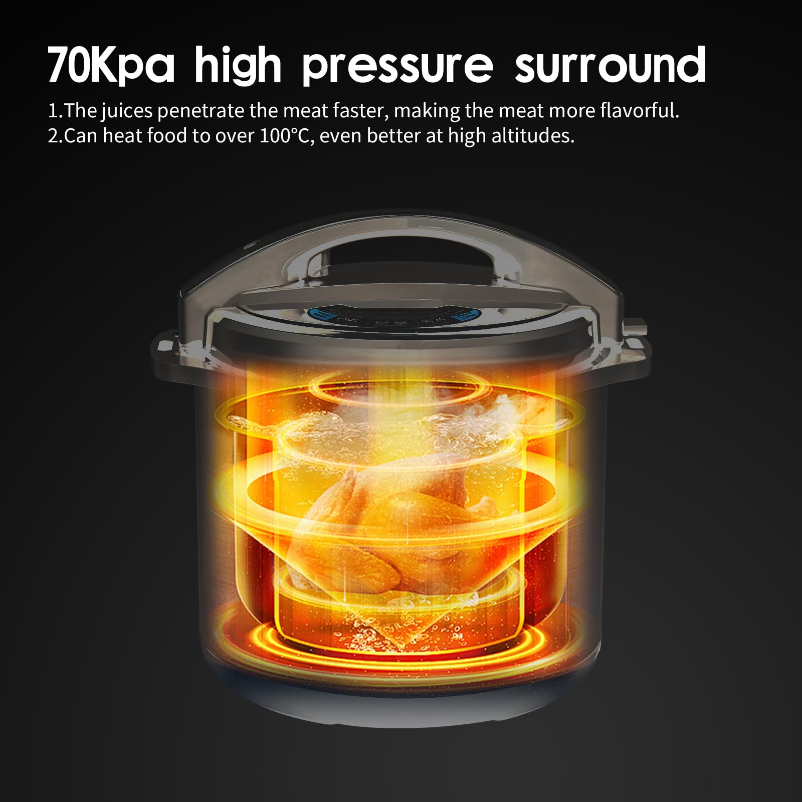 Aoibox LAB7JPS2 Electric-Pressure-Cookers - View #7