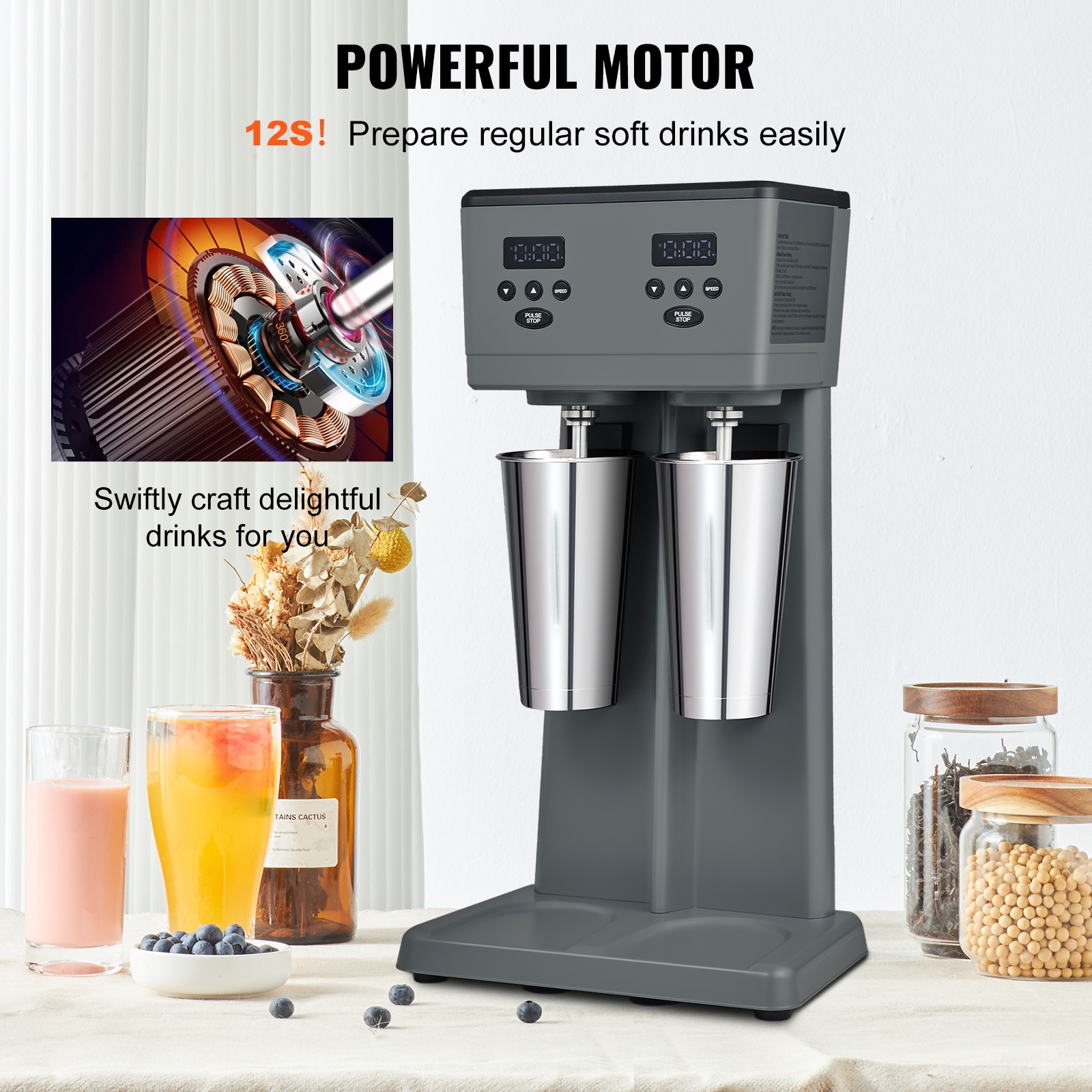VEVOR KZJHRJBGSDDZJNSNGV1 Stand-Mixers - View #3