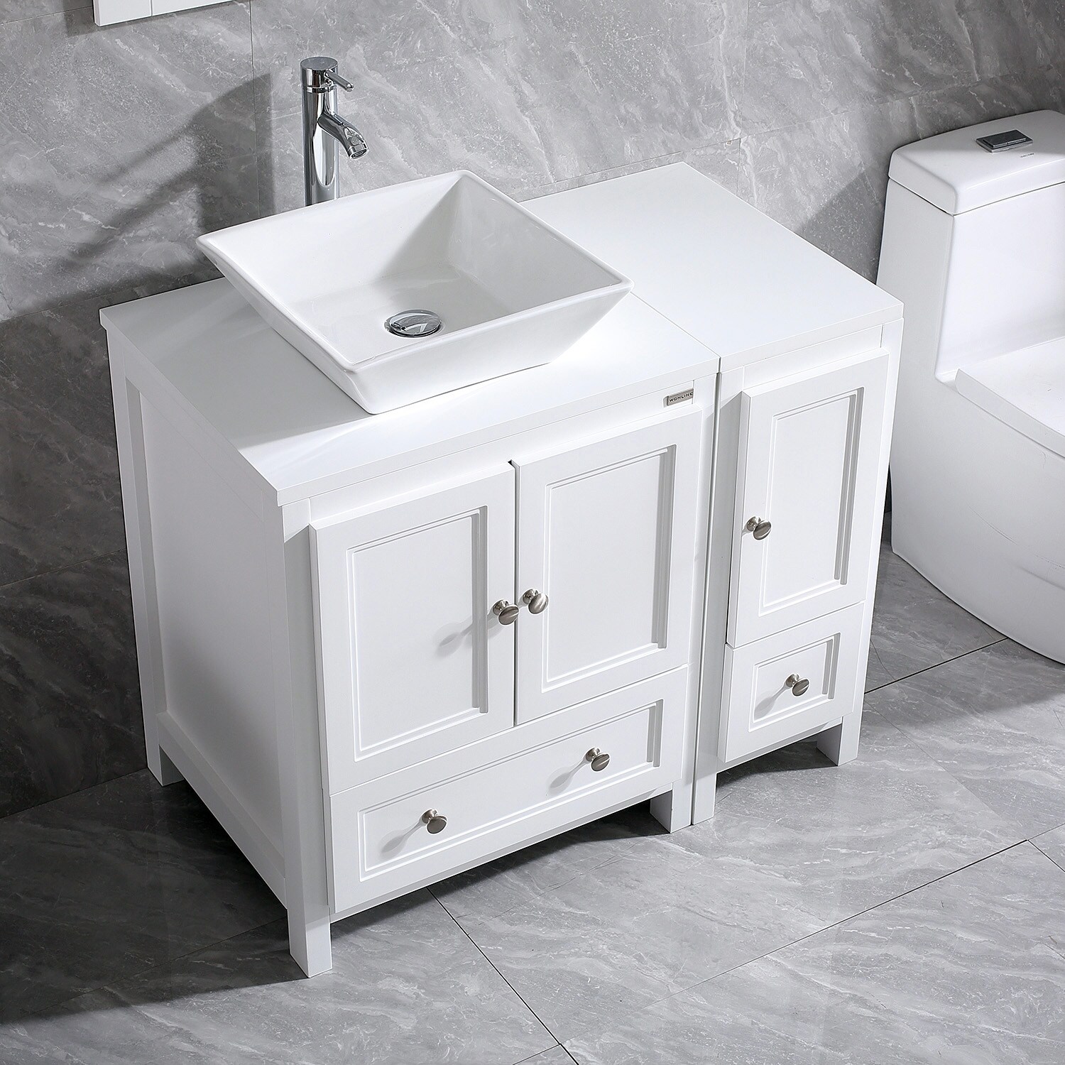 WONLINE USBR4487&4488&4360 Bath-Vanity-Combo - View #2