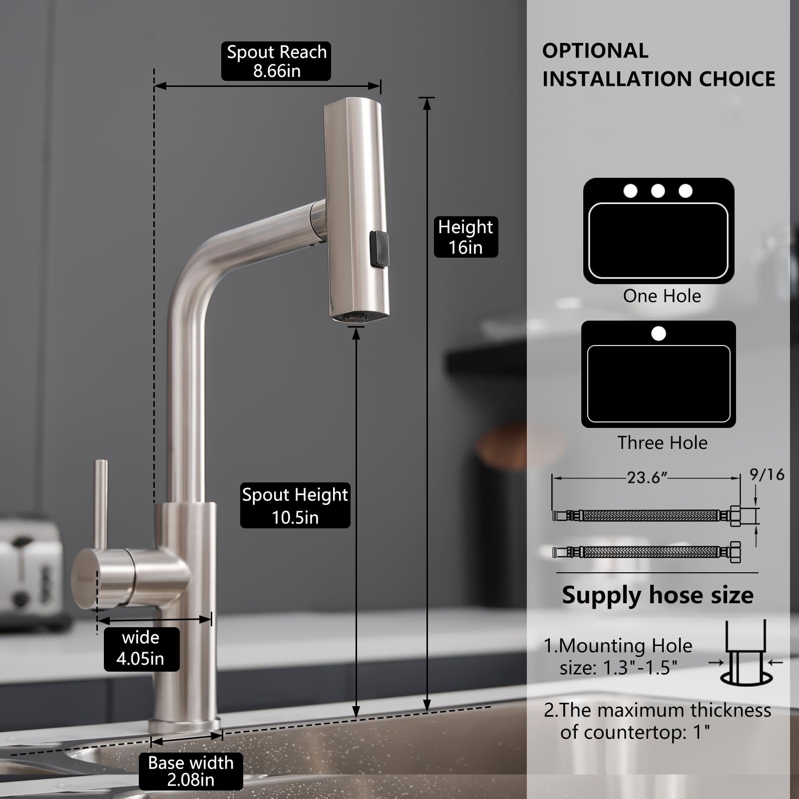 Vrbgify LVG0821V195 Kitchen-Faucets - View #6