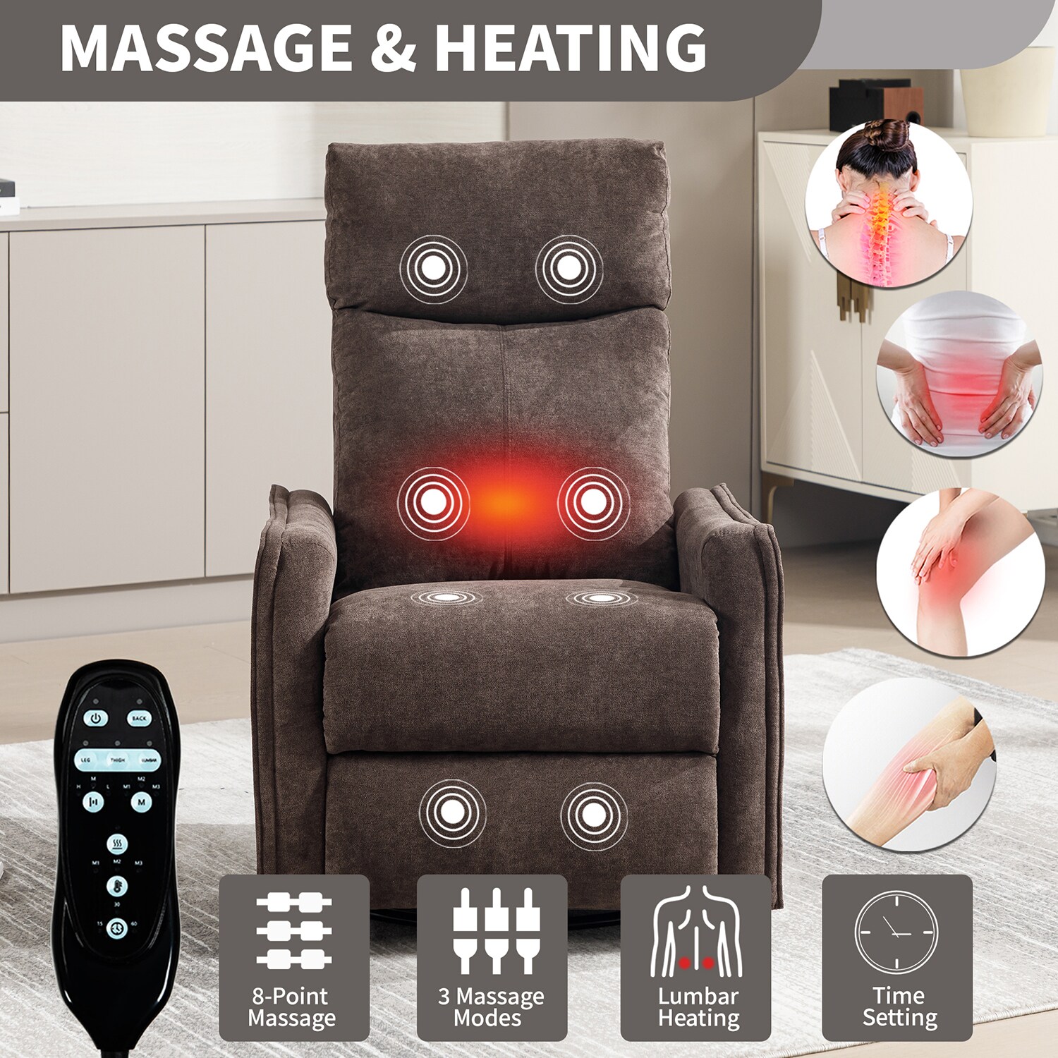 GZMR GZ-MD-V3-BKGD recliners - View #3