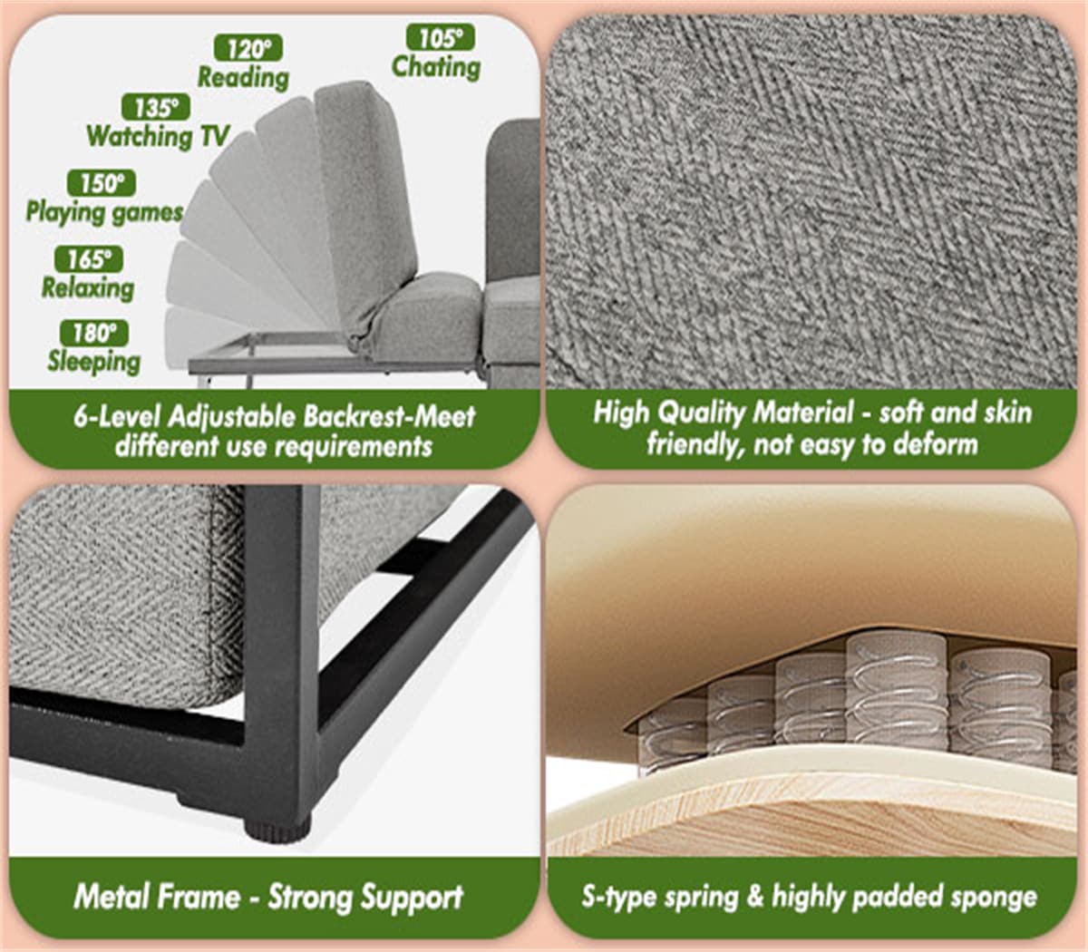 CESICIA 6008LGY chairs - View #12