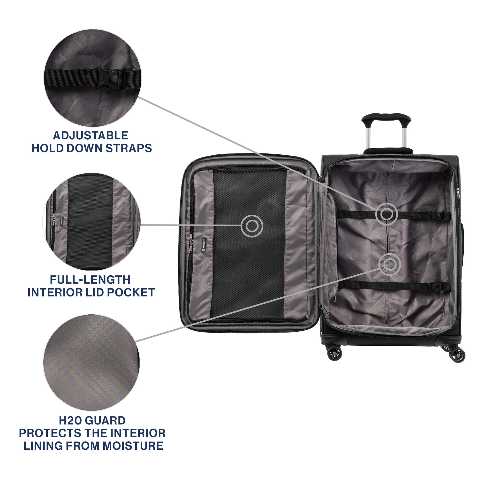 Travelpro TP-TP8008S6501 Luggage-And-Luggage-Sets - View #3