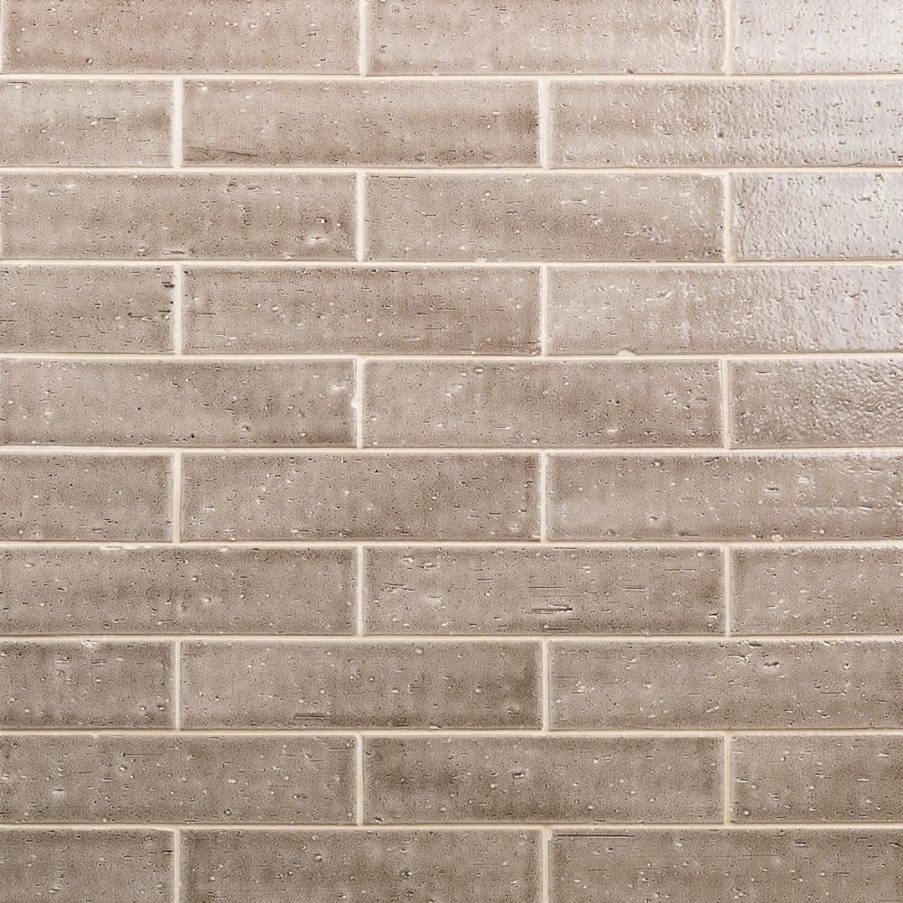 Artmore Tile EXT3RD104730 Stanza Meteor 2-in x 9-in Glazed Ceramic Subway Standard Wall Tile ( 4.63-sq ft Carton )