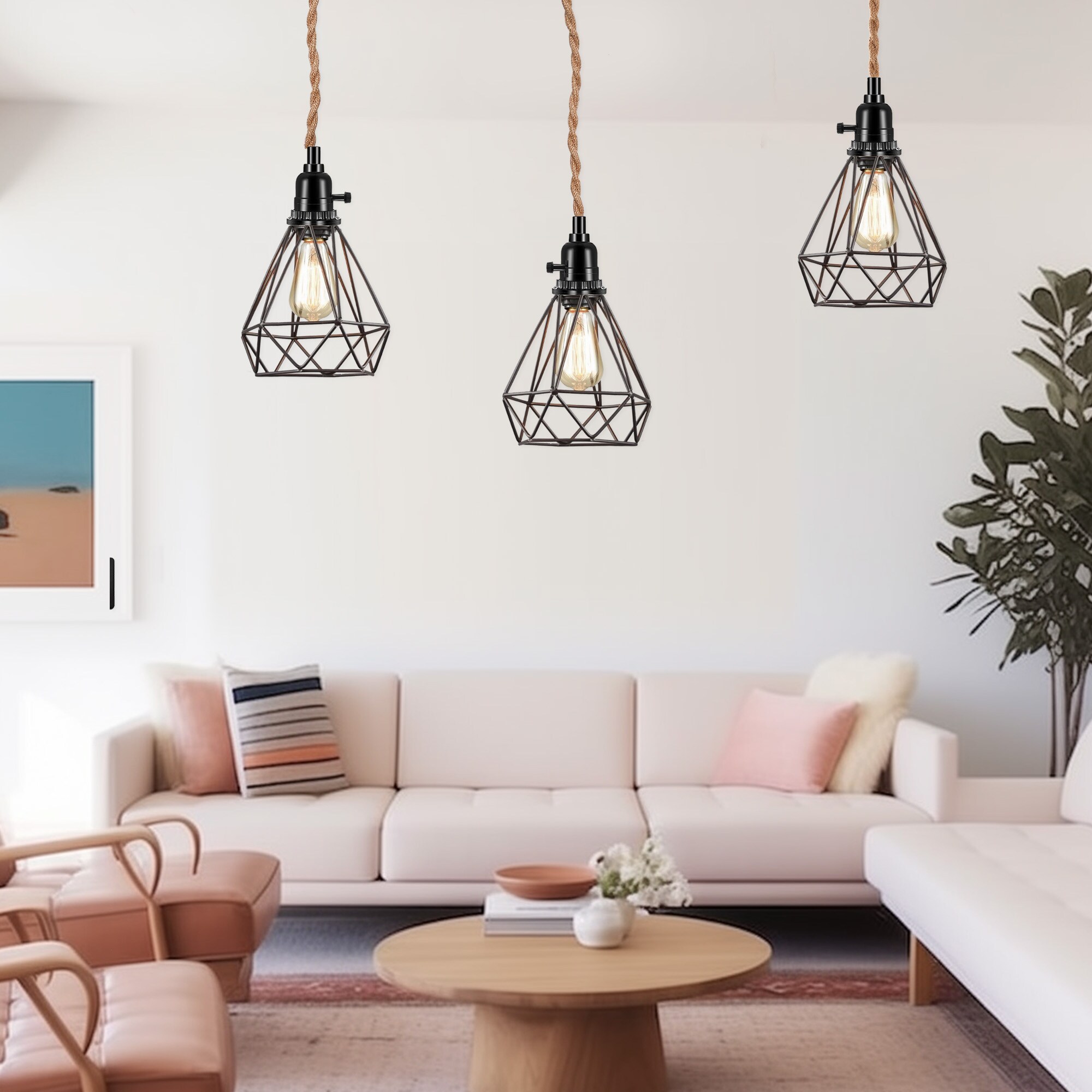 YANSUN L-MS02E26AC Pendant-Lights - View #9