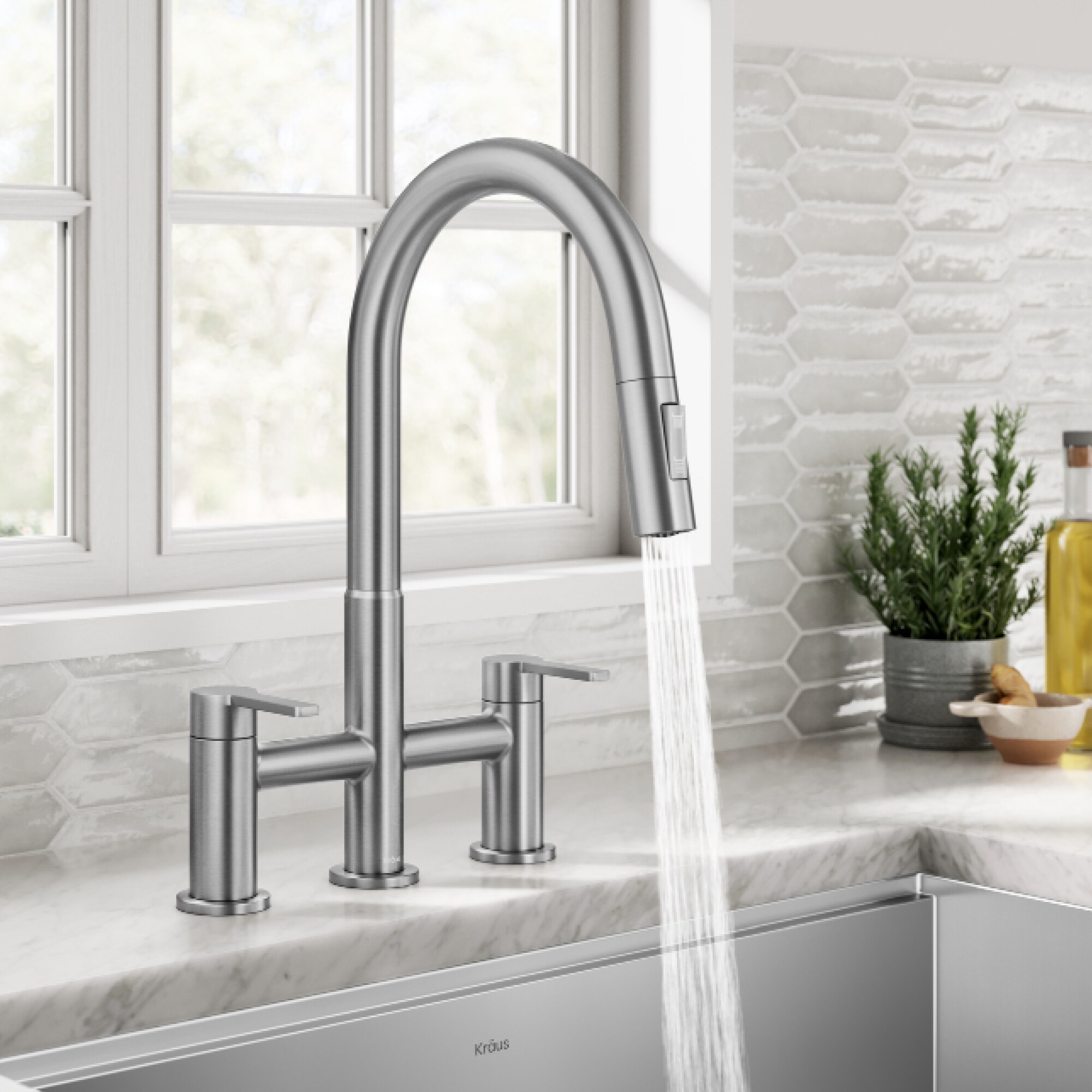 Kraus KPF-3122SFS Kitchen-Faucets - View #3