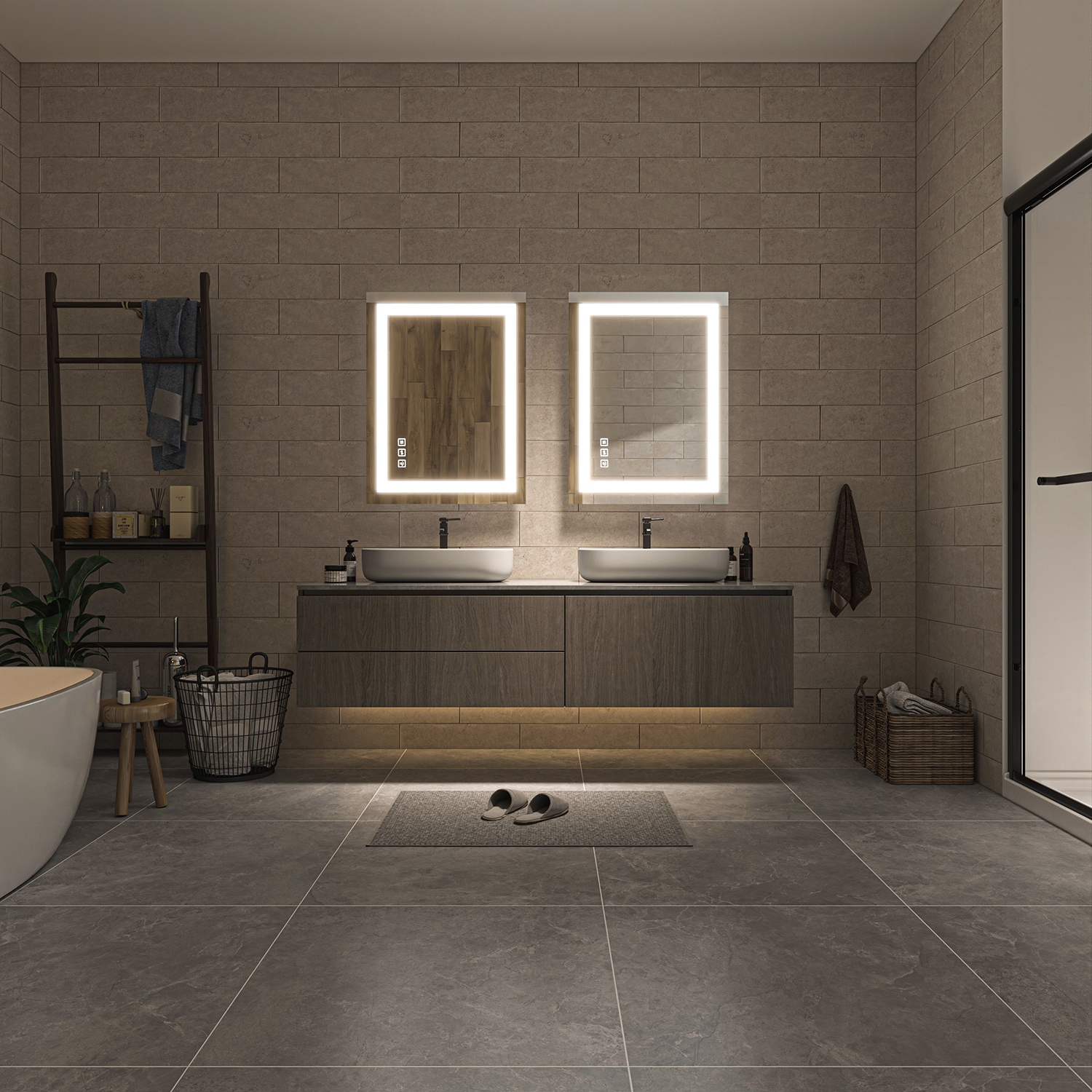 waterpar TKLO-19035 Framed-Bath-Mirrors - View #11
