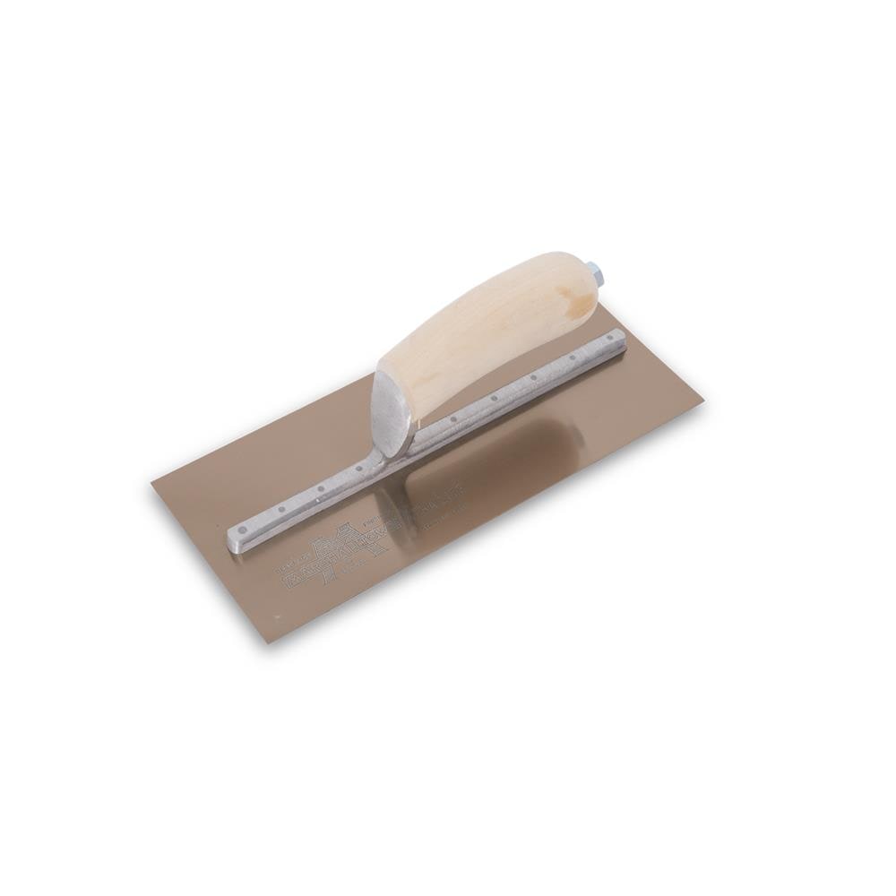 Marshalltown MXS91GS 10.5-Inches x 4.5-Inches Stainless steel Finishing Concrete Trowel